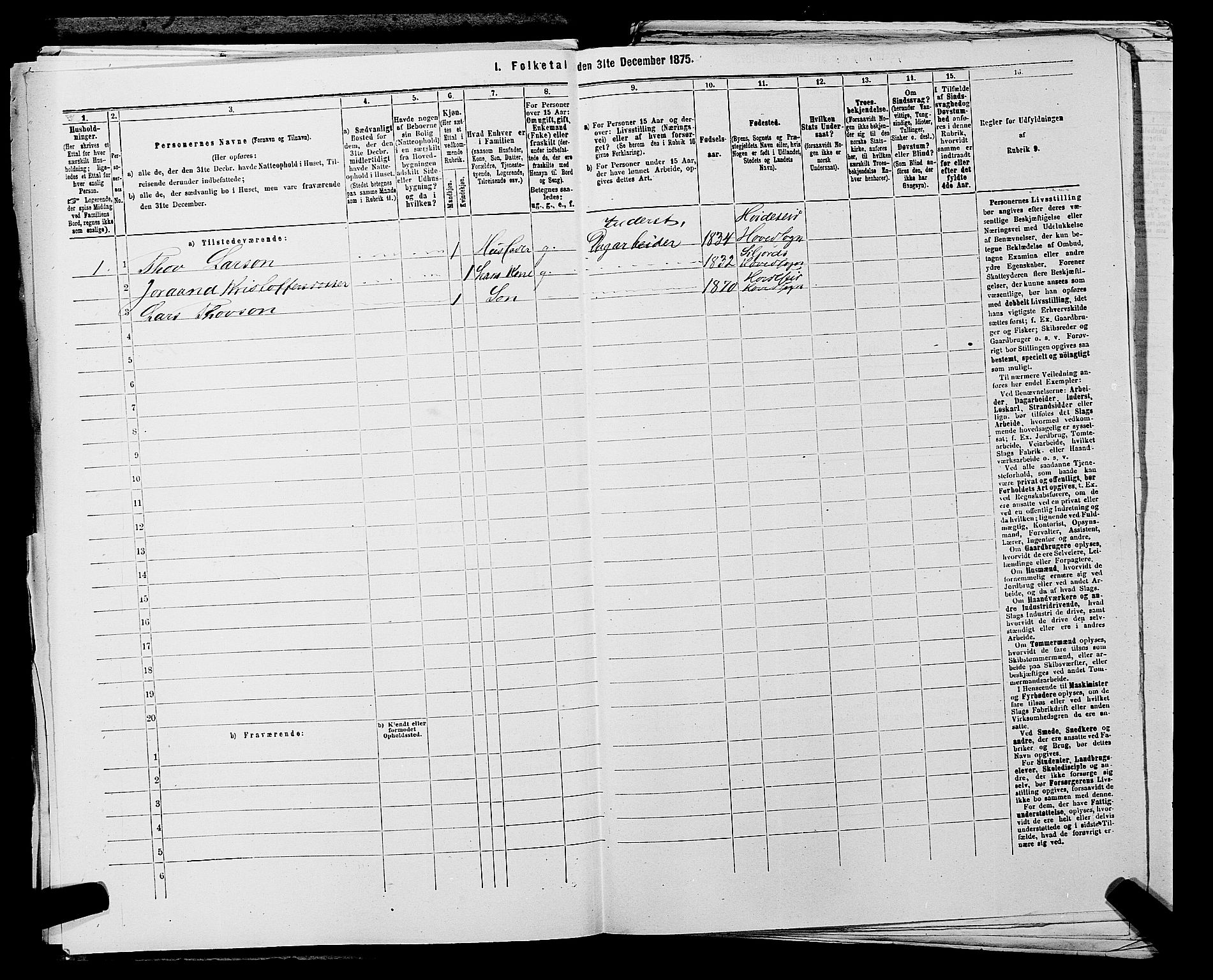 SAKO, Folketelling 1875 for 0829P Kviteseid prestegjeld, 1875, s. 470