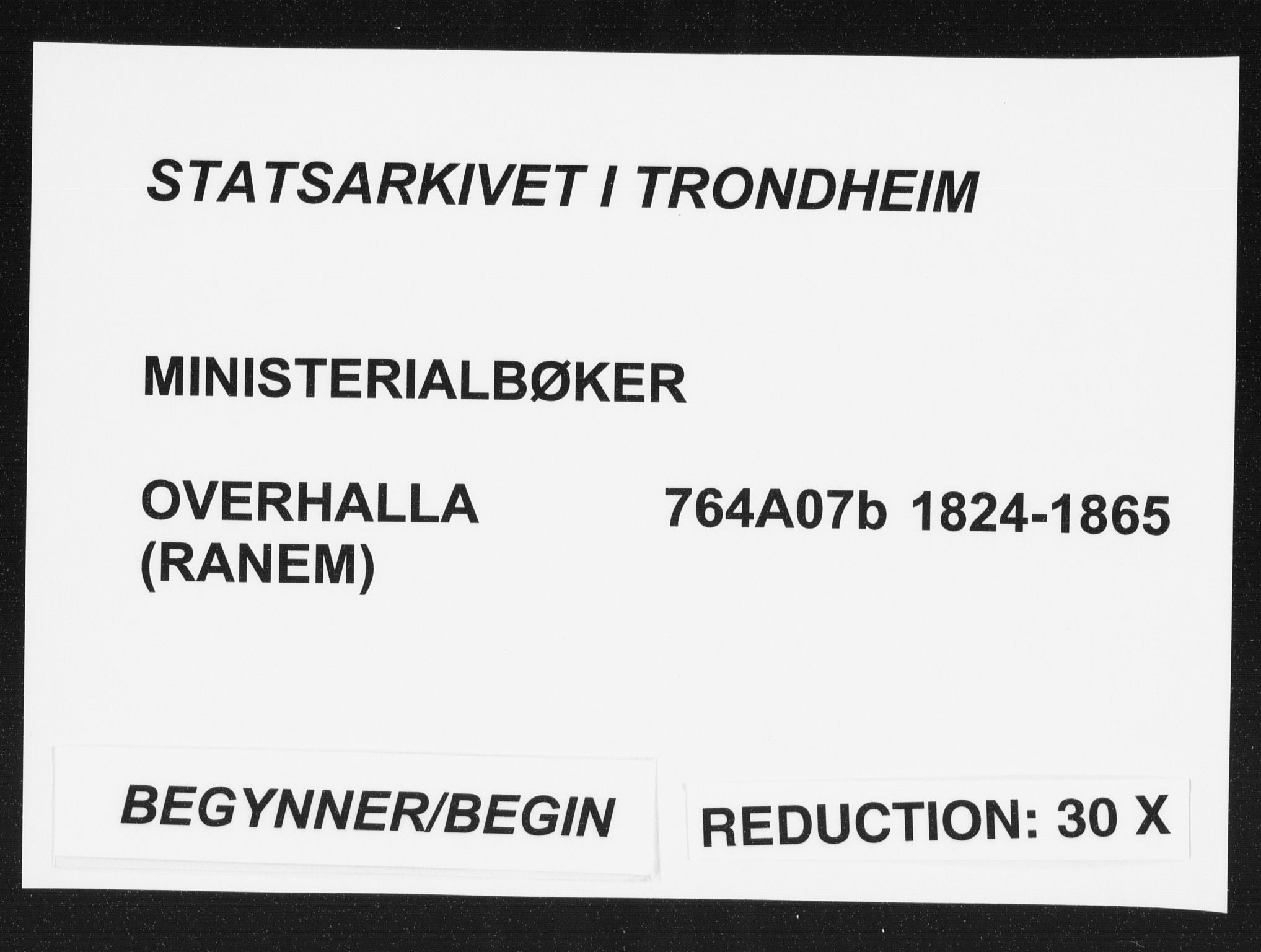 Ministerialprotokoller, klokkerbøker og fødselsregistre - Nord-Trøndelag, AV/SAT-A-1458/764/L0552: Ministerialbok nr. 764A07b, 1824-1865