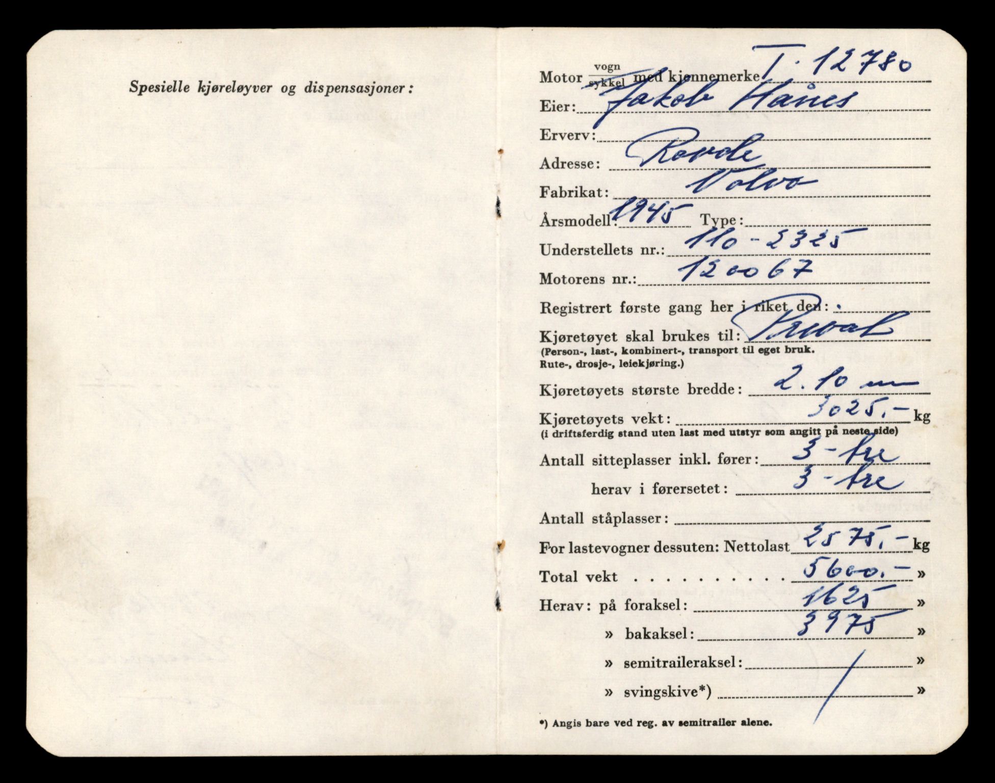 Møre og Romsdal vegkontor - Ålesund trafikkstasjon, AV/SAT-A-4099/F/Fe/L0035: Registreringskort for kjøretøy T 12653 - T 12829, 1927-1998, s. 2100