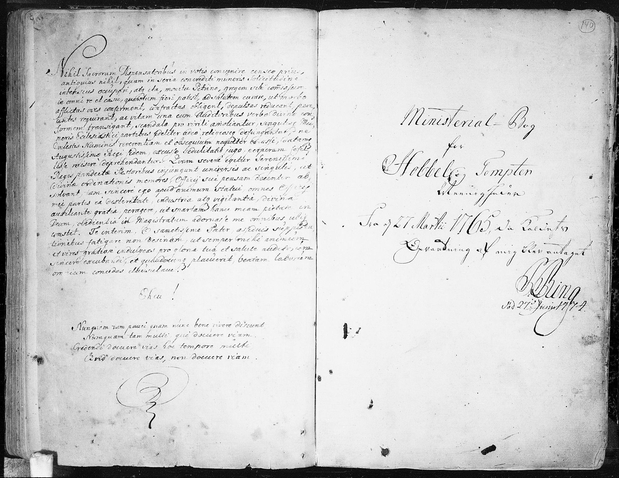 Hobøl prestekontor Kirkebøker, SAO/A-2002/F/Fa/L0001: Ministerialbok nr. I 1, 1733-1814, s. 140