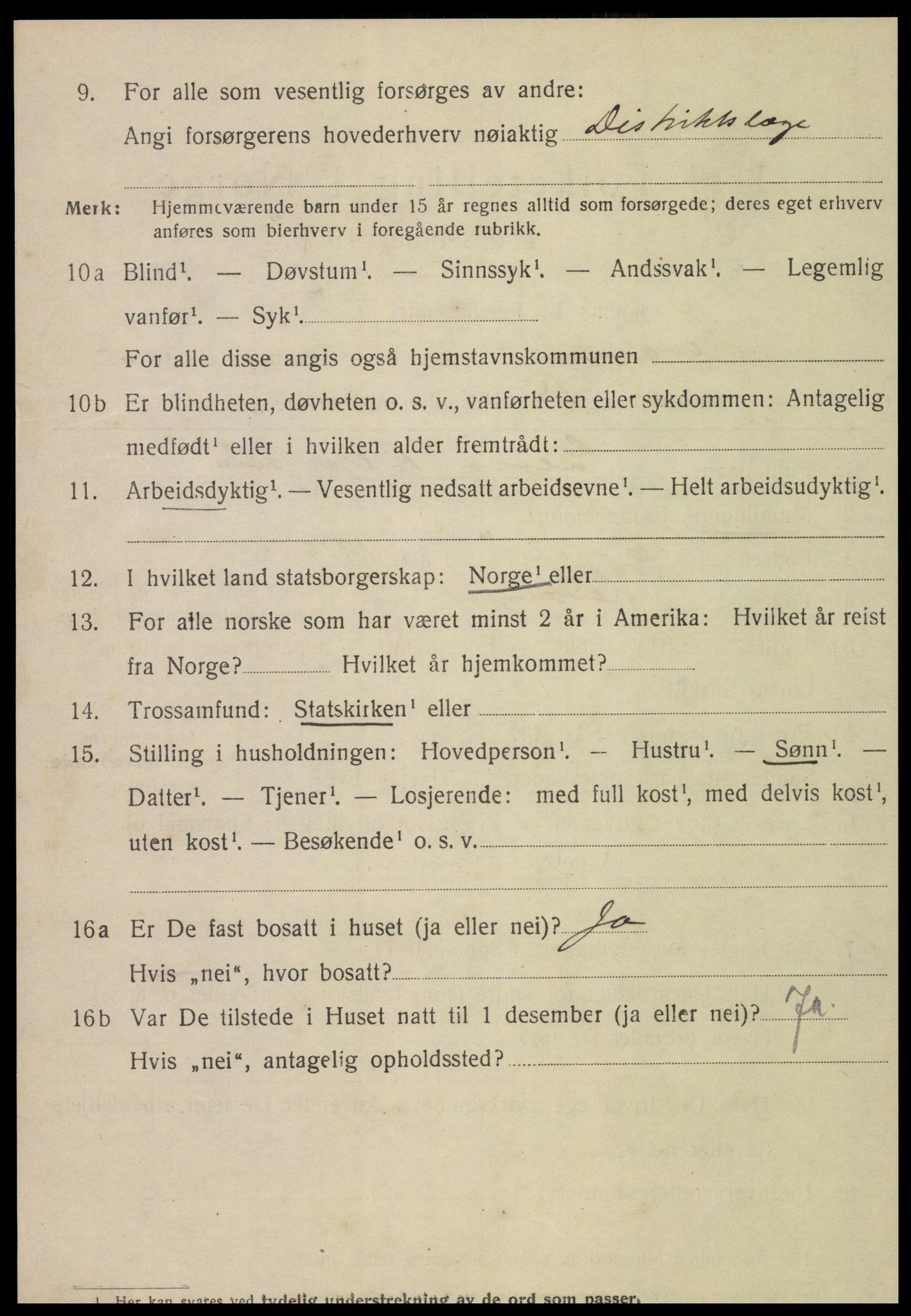 SAT, Folketelling 1920 for 1701 Levanger kjøpstad, 1920, s. 3695