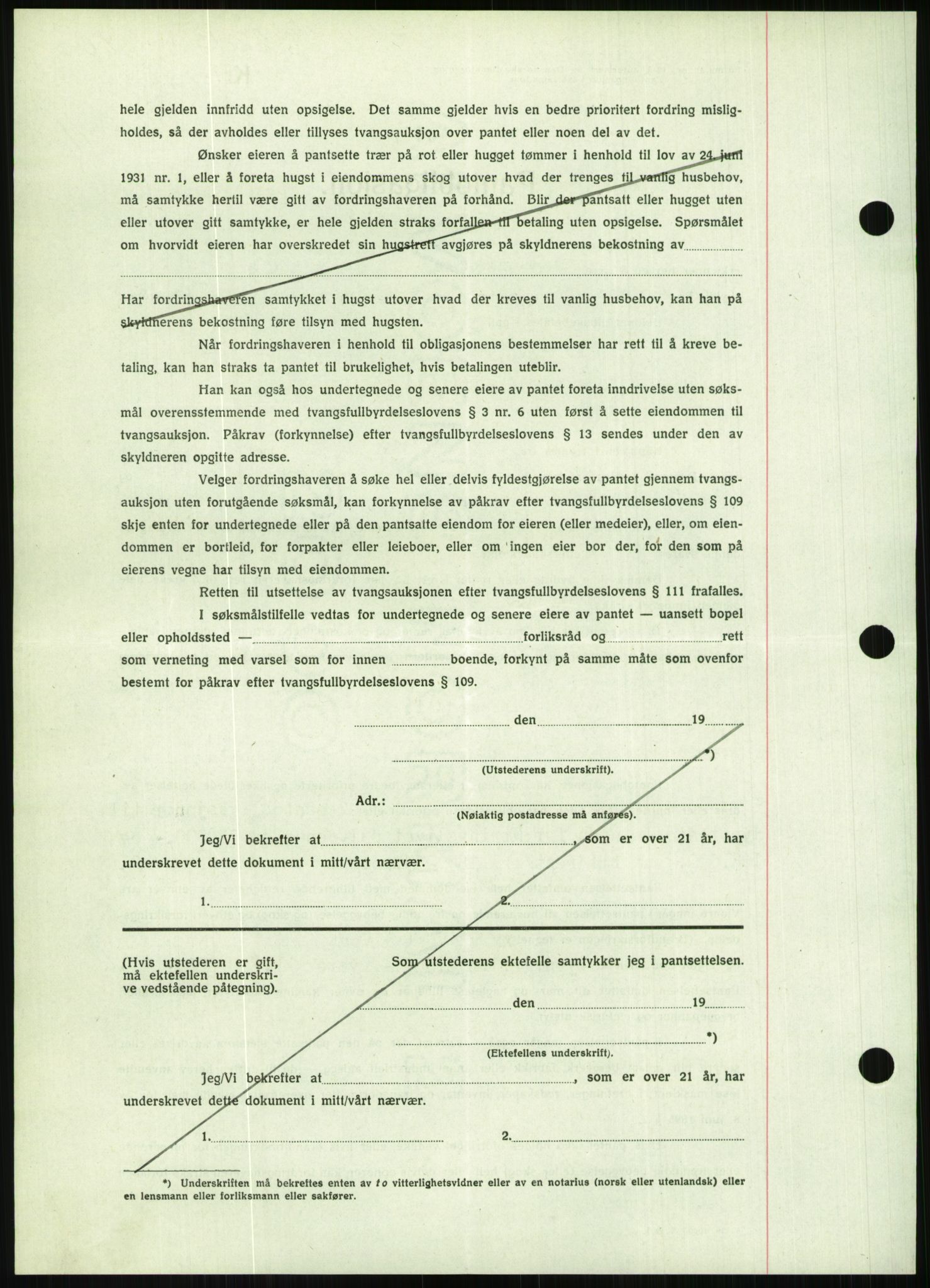Torridal sorenskriveri, SAK/1221-0012/G/Gb/Gbb/L0008: Pantebok nr. 52b, 1940-1942, Dagboknr: 164/1941