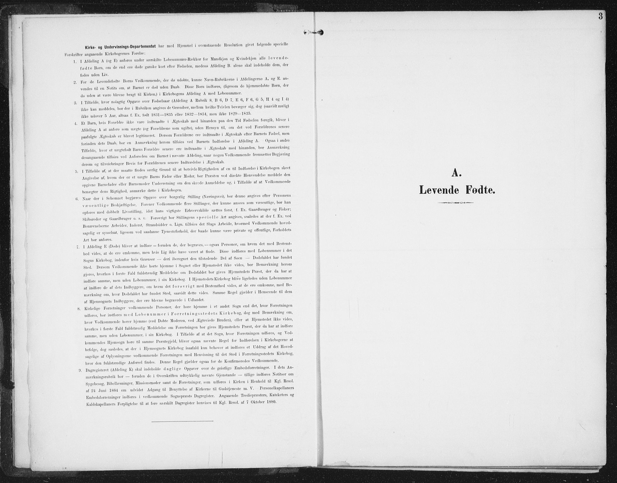 Ministerialprotokoller, klokkerbøker og fødselsregistre - Sør-Trøndelag, SAT/A-1456/674/L0872: Ministerialbok nr. 674A04, 1897-1907, s. 3