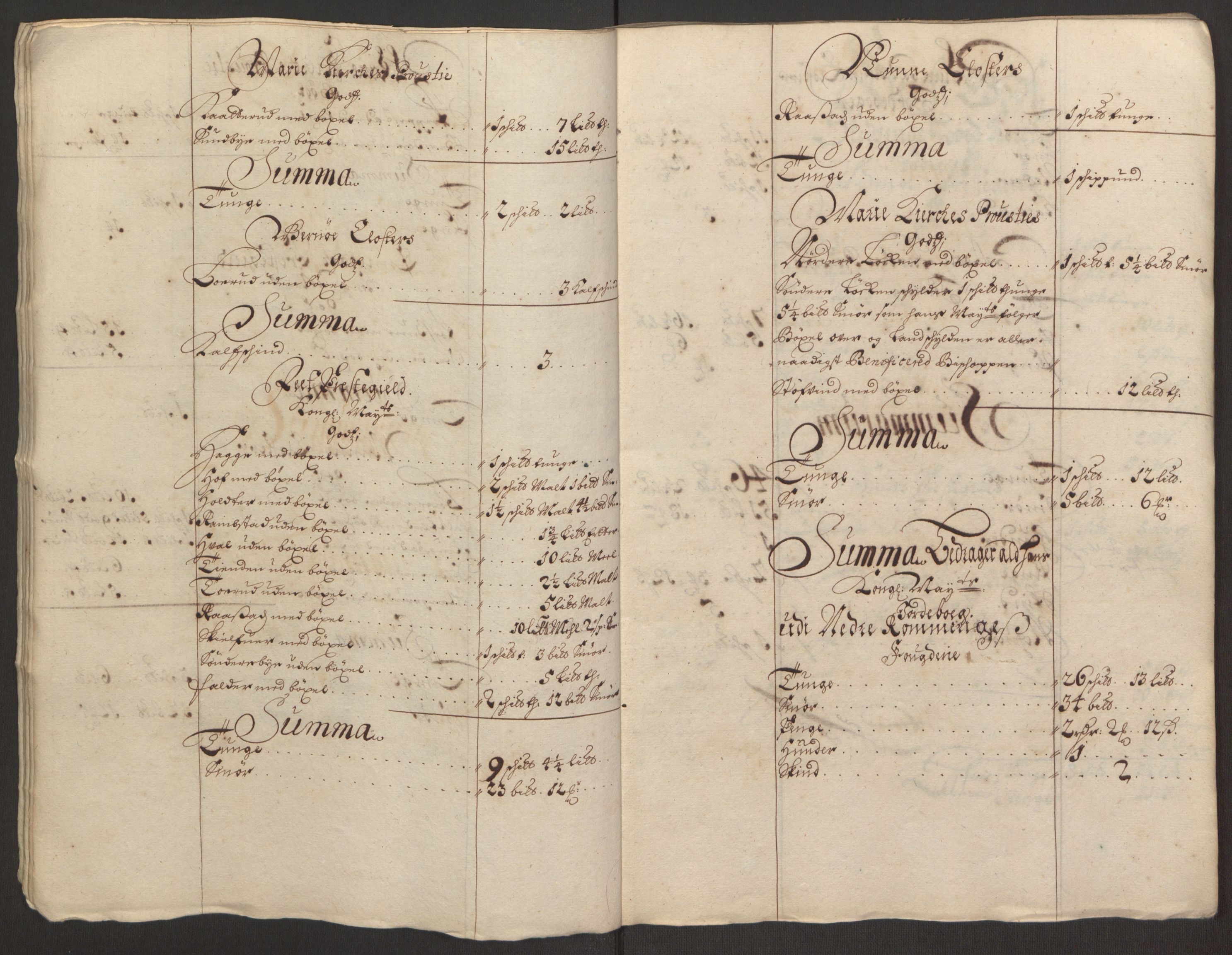 Rentekammeret inntil 1814, Reviderte regnskaper, Fogderegnskap, AV/RA-EA-4092/R11/L0579: Fogderegnskap Nedre Romerike, 1694-1695, s. 125