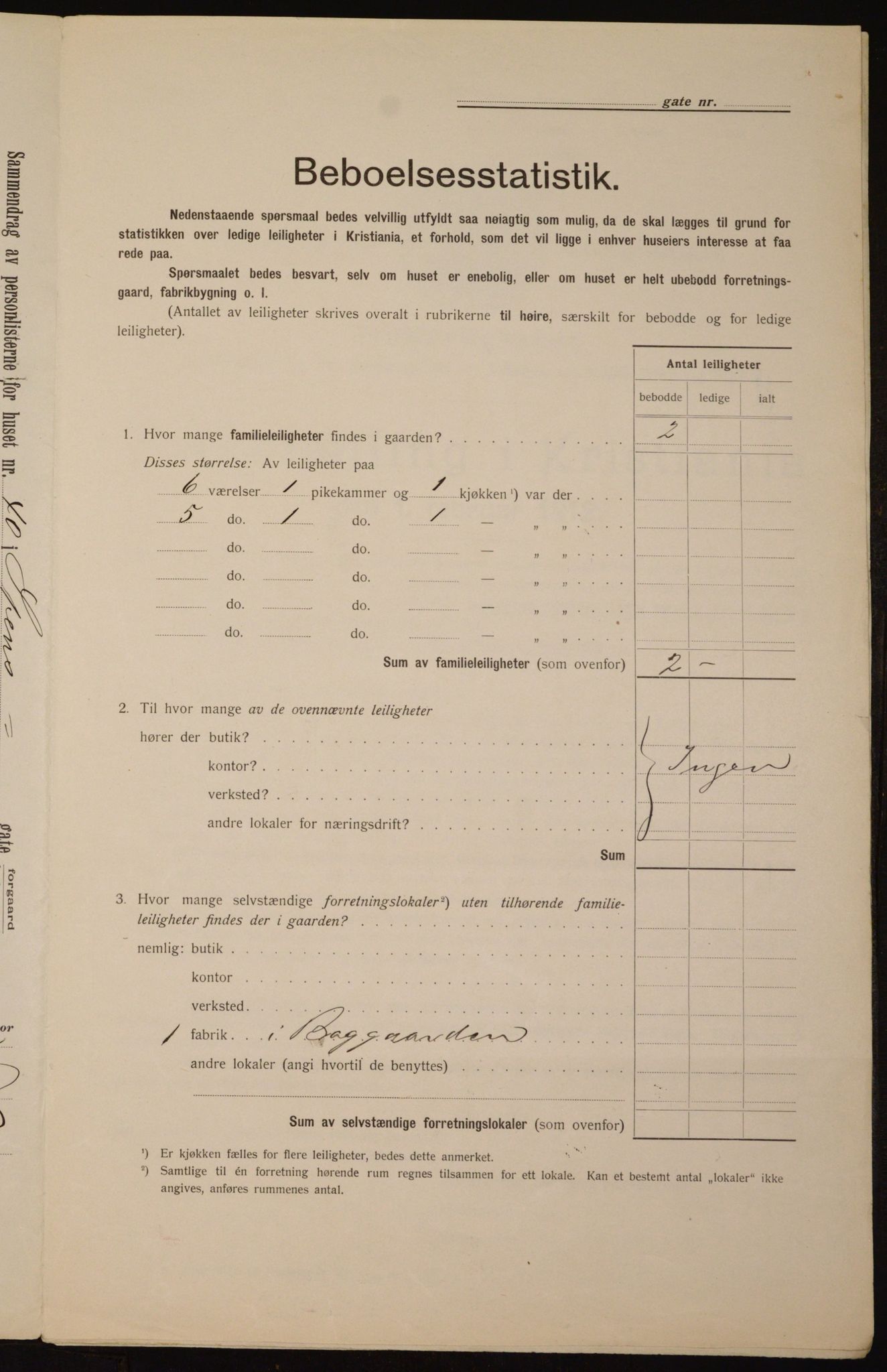 OBA, Kommunal folketelling 1.2.1912 for Kristiania, 1912, s. 102361