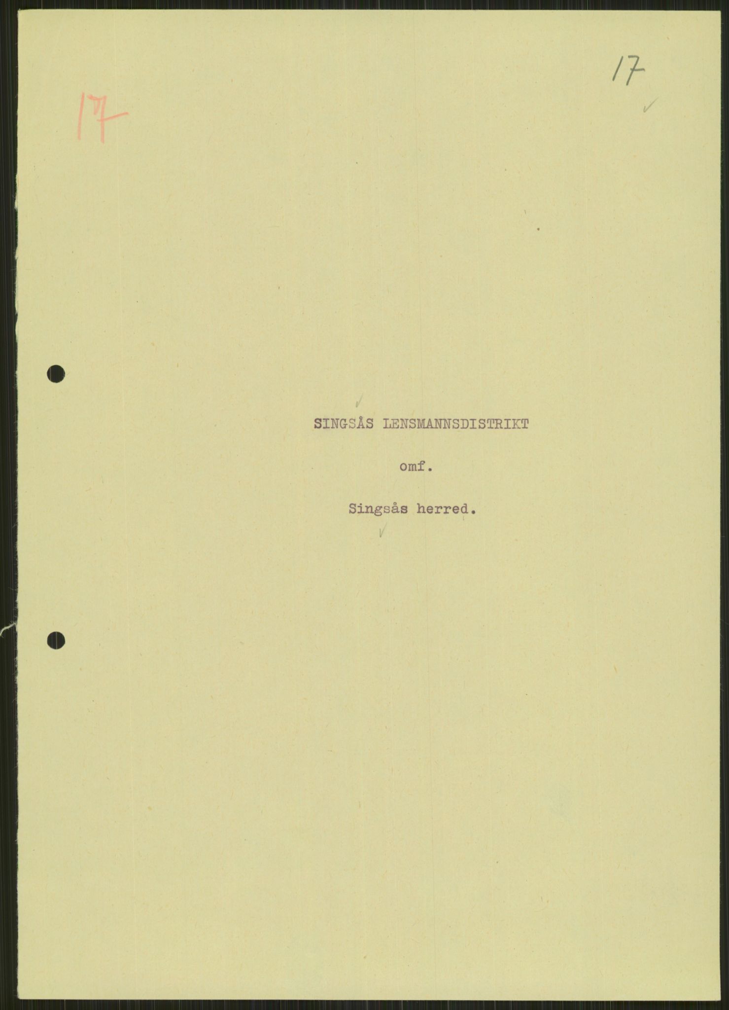 Forsvaret, Forsvarets krigshistoriske avdeling, AV/RA-RAFA-2017/Y/Ya/L0016: II-C-11-31 - Fylkesmenn.  Rapporter om krigsbegivenhetene 1940., 1940, s. 117