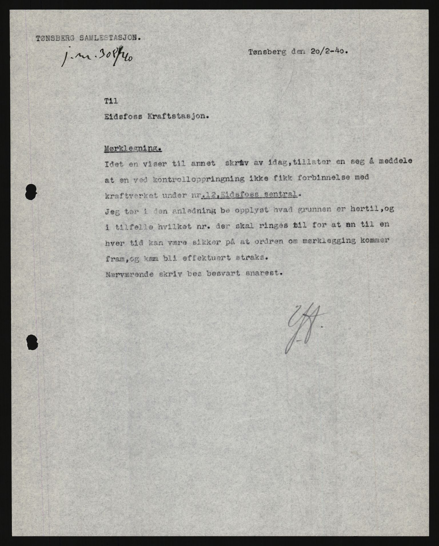 Forsvaret, Forsvarets krigshistoriske avdeling, AV/RA-RAFA-2017/Y/Yb/L0163: II-C-11-828  -  Luftvernet, 1940, s. 424