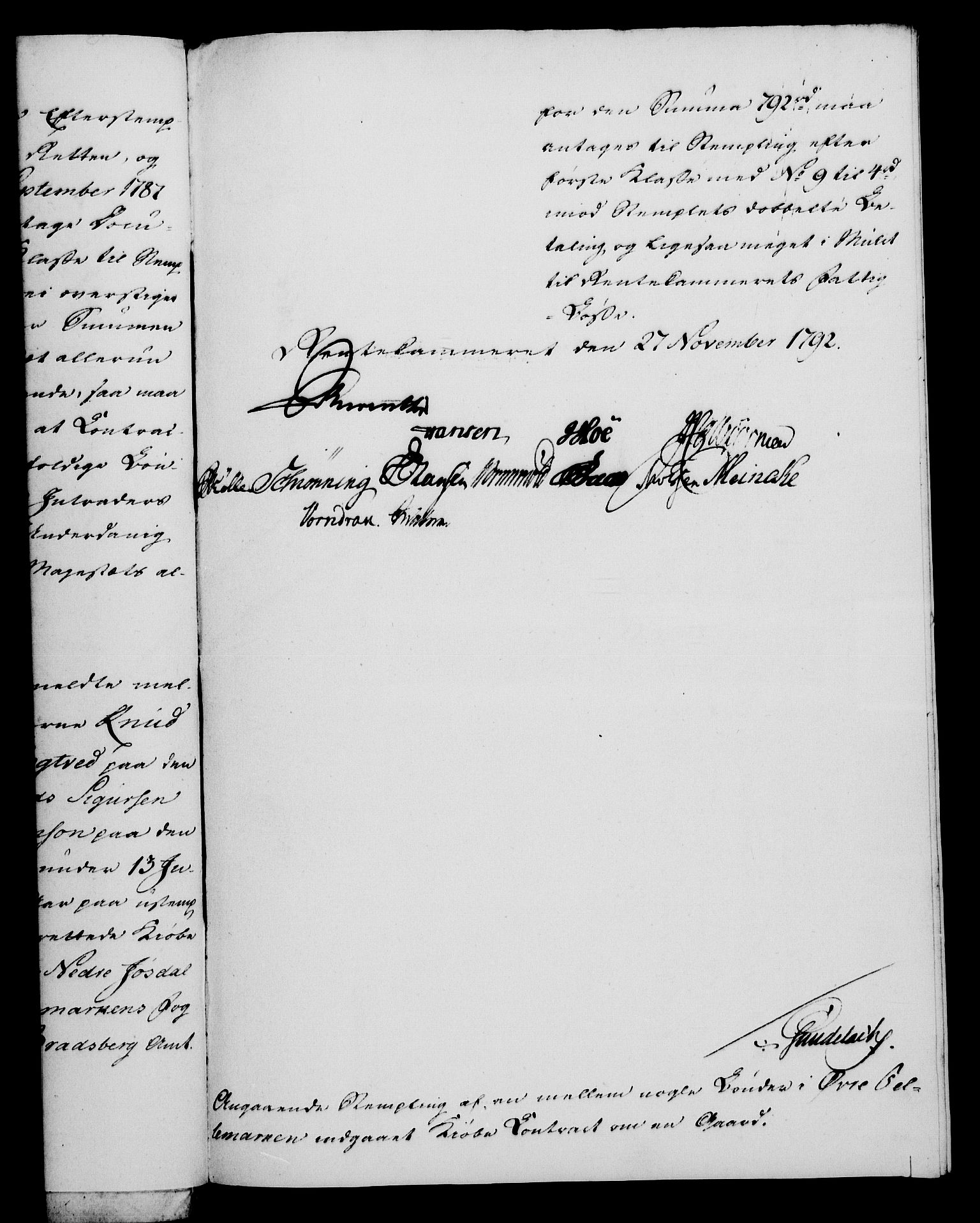 Rentekammeret, Kammerkanselliet, RA/EA-3111/G/Gf/Gfa/L0074: Norsk relasjons- og resolusjonsprotokoll (merket RK 52.74), 1792, s. 510