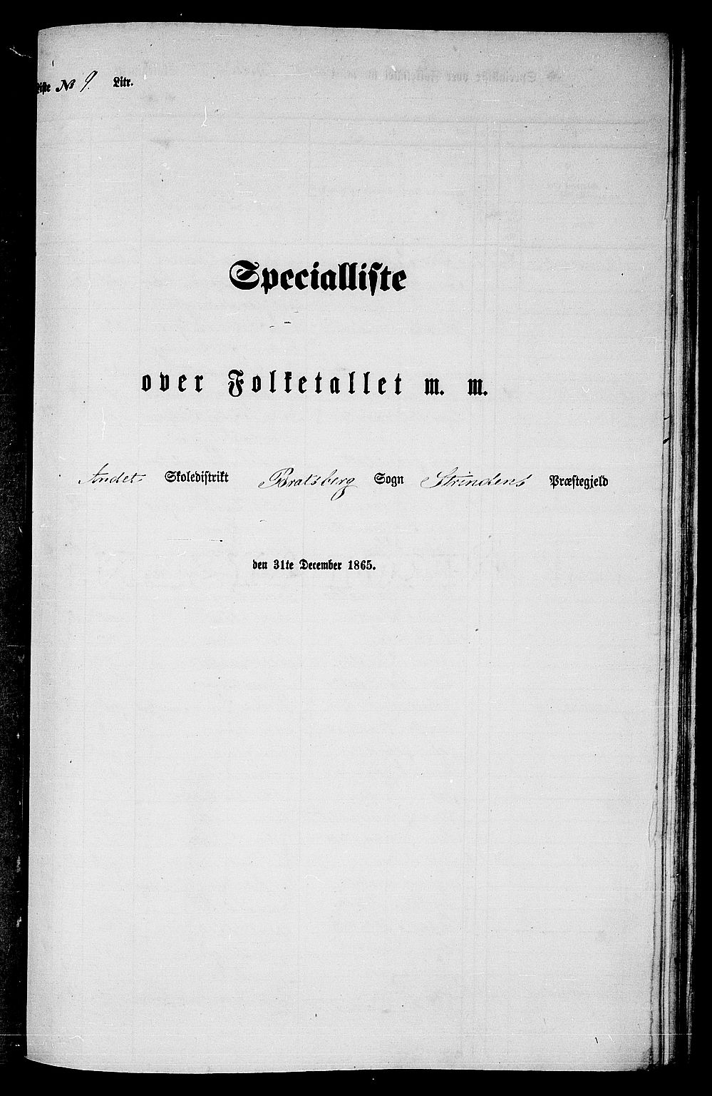 RA, Folketelling 1865 for 1660P Strinda prestegjeld, 1865, s. 173