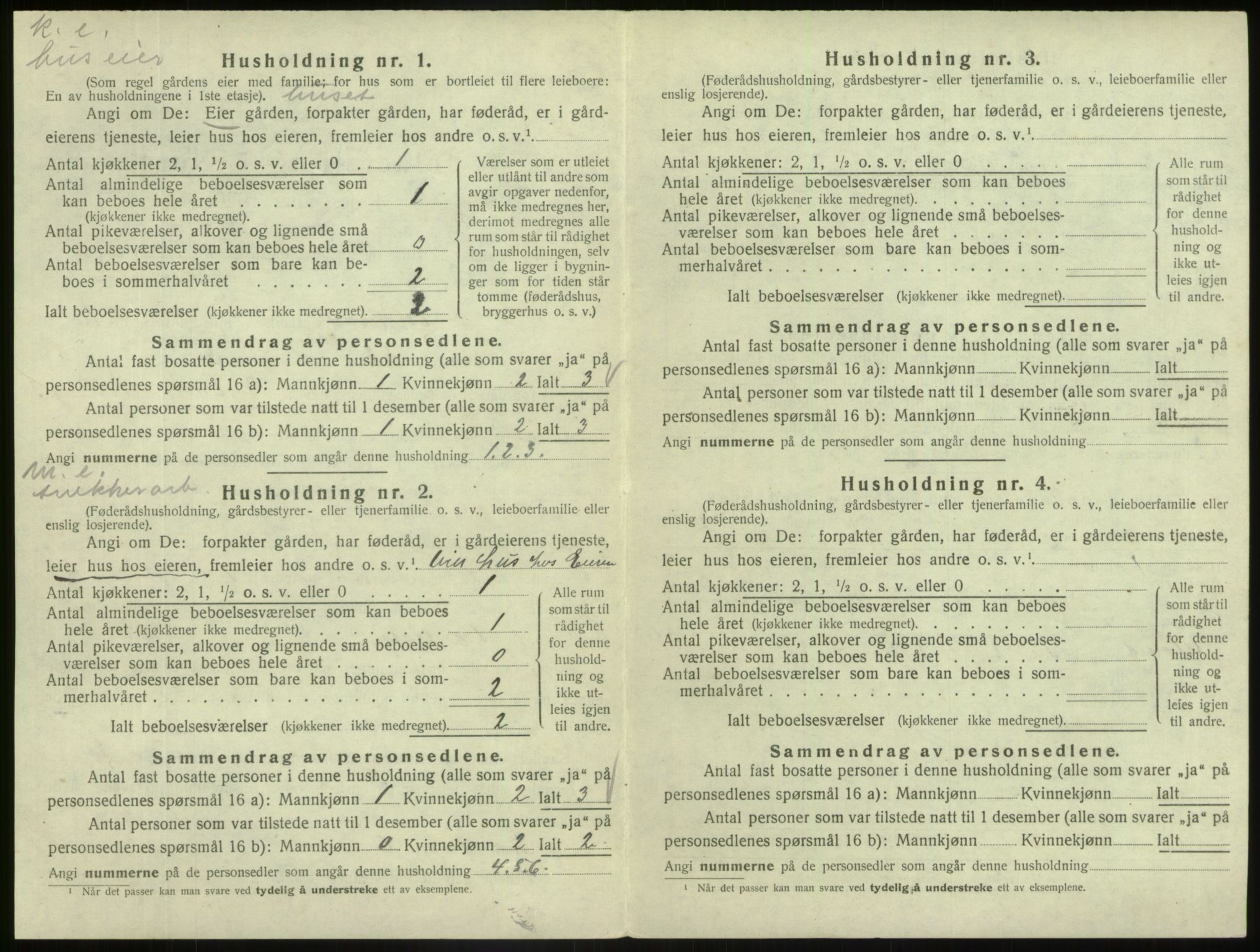 SAB, Folketelling 1920 for 1428 Askvoll herred, 1920, s. 848