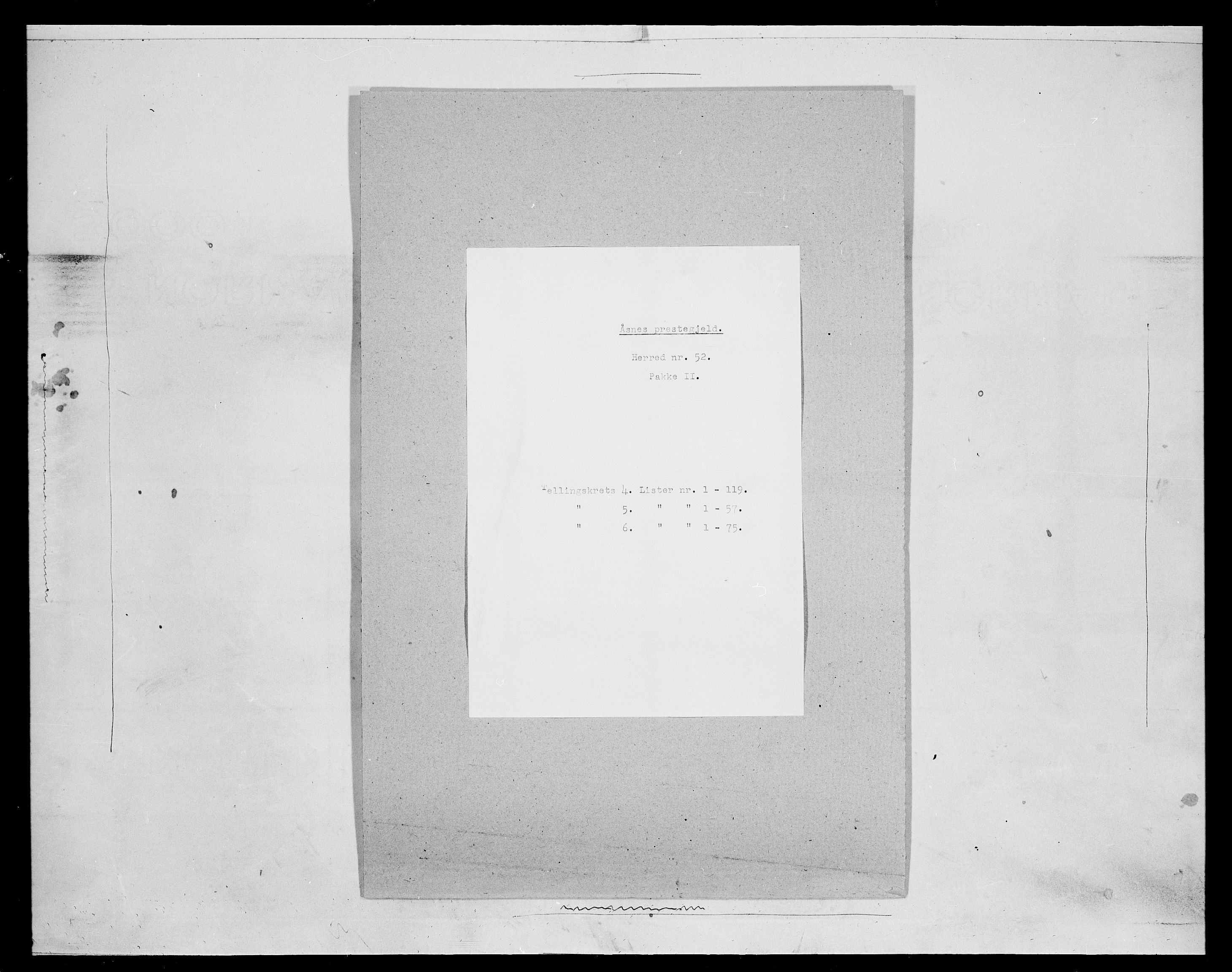 SAH, Folketelling 1875 for 0425P Åsnes prestegjeld, 1875, s. 454