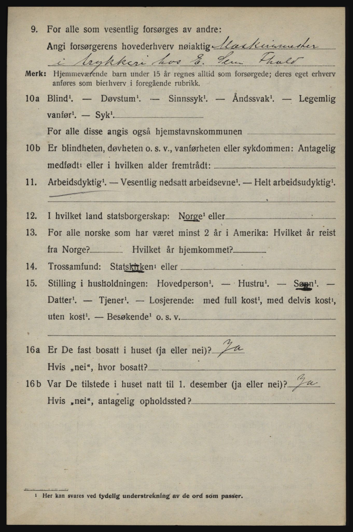 SAO, Folketelling 1920 for 0116 Berg herred, 1920, s. 5064