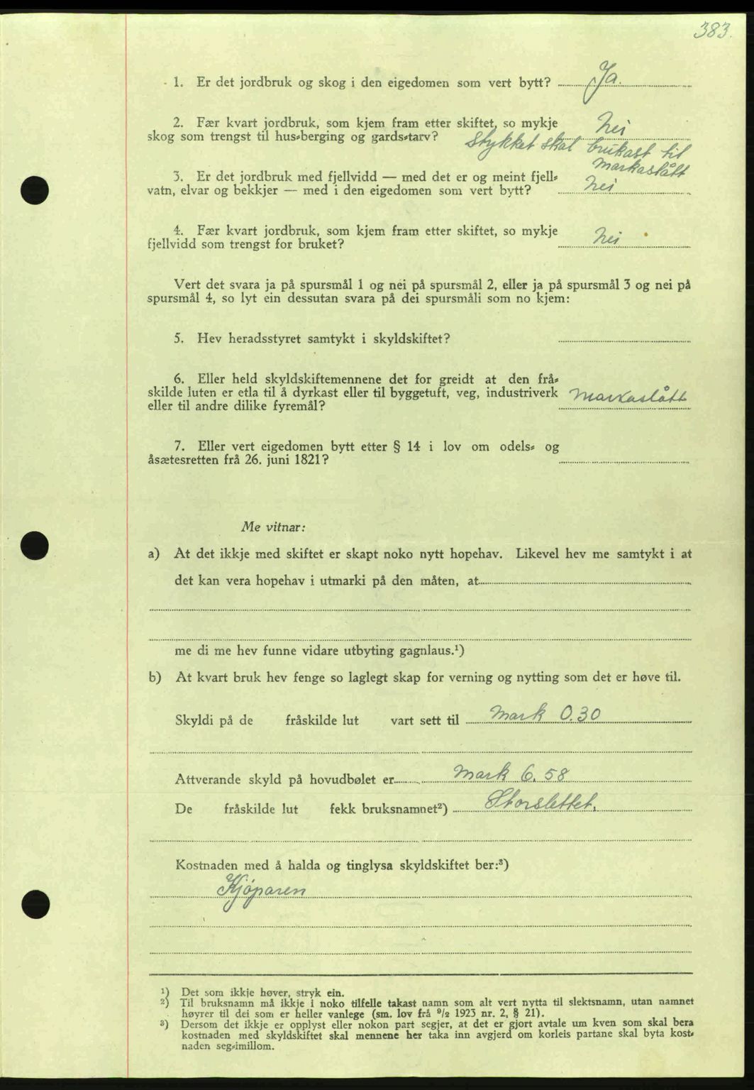 Nordmøre sorenskriveri, AV/SAT-A-4132/1/2/2Ca: Pantebok nr. A100a, 1945-1945, Dagboknr: 1527/1945