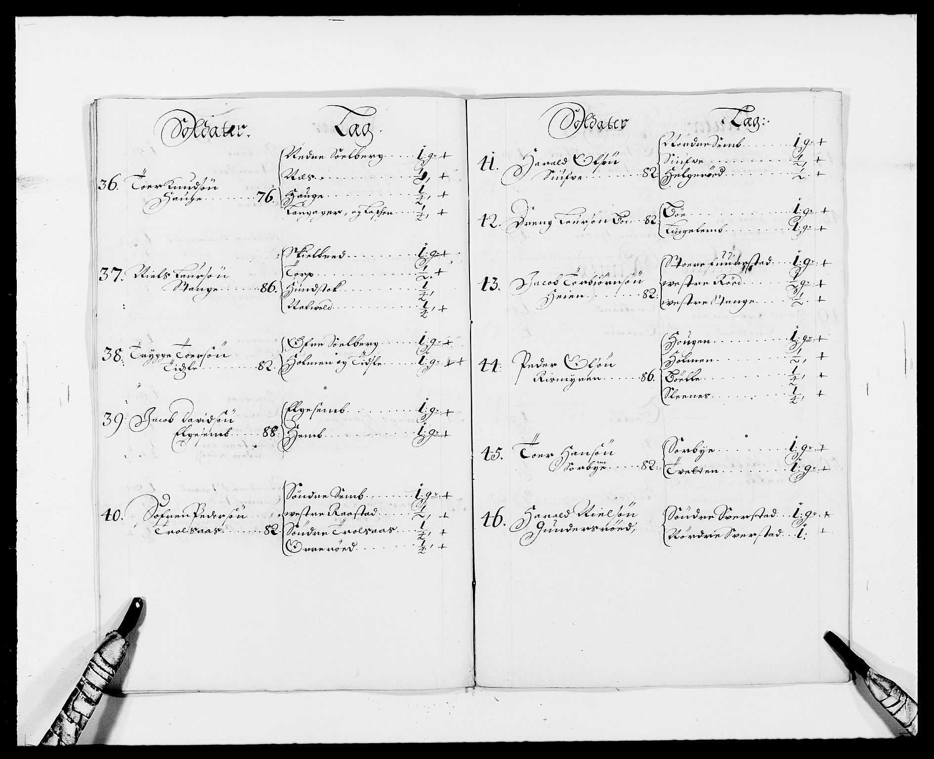 Rentekammeret inntil 1814, Reviderte regnskaper, Fogderegnskap, AV/RA-EA-4092/R33/L1971: Fogderegnskap Larvik grevskap, 1688-1689, s. 321