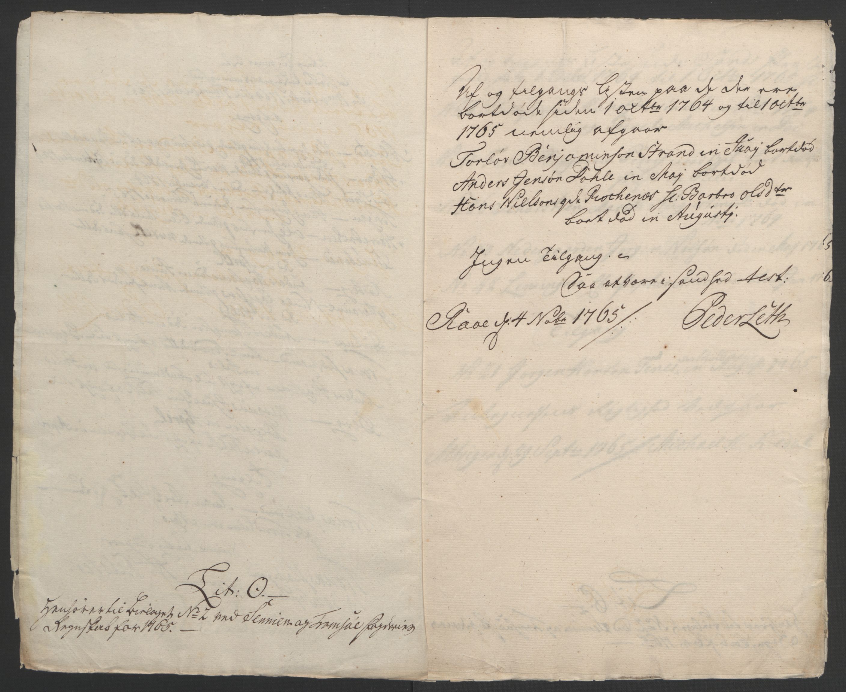 Rentekammeret inntil 1814, Realistisk ordnet avdeling, RA/EA-4070/Ol/L0022b: [Gg 10]: Ekstraskatten, 23.09.1762. Senja og Troms, 1765-1768, s. 113