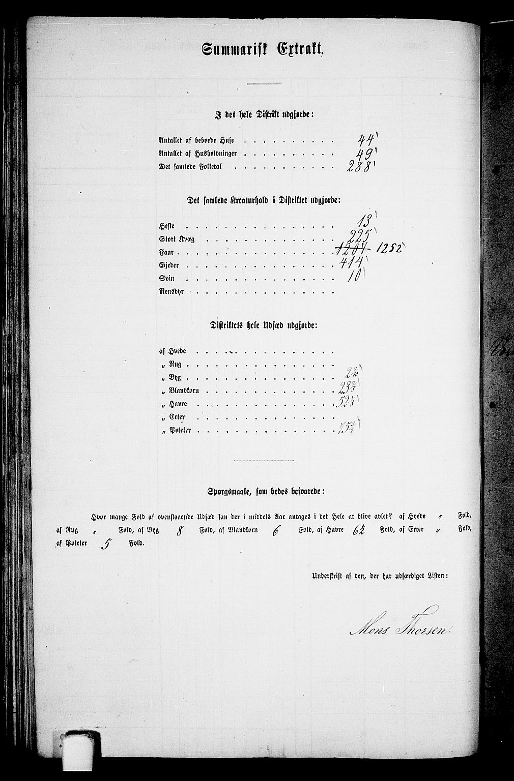 RA, Folketelling 1865 for 1133P Hjelmeland prestegjeld, 1865, s. 56