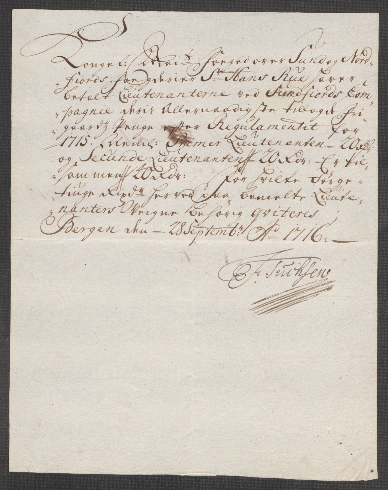 Rentekammeret inntil 1814, Reviderte regnskaper, Fogderegnskap, RA/EA-4092/R53/L3439: Fogderegnskap Sunn- og Nordfjord, 1715, s. 495