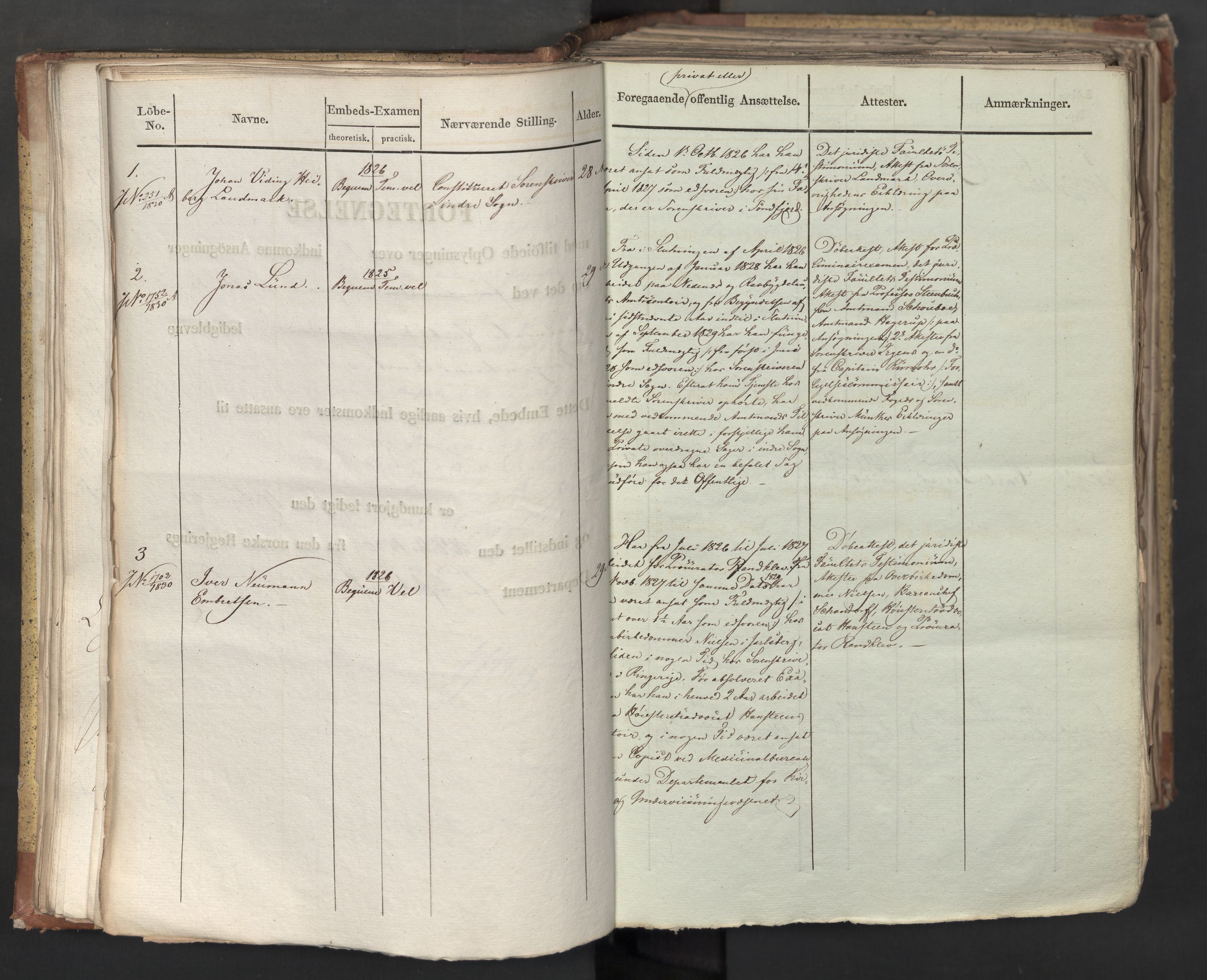 Statsrådsavdelingen i Stockholm, RA/S-1003/D/Da/L0068: Regjeringsinnstillinger nr. 660-876, 1830, s. 61