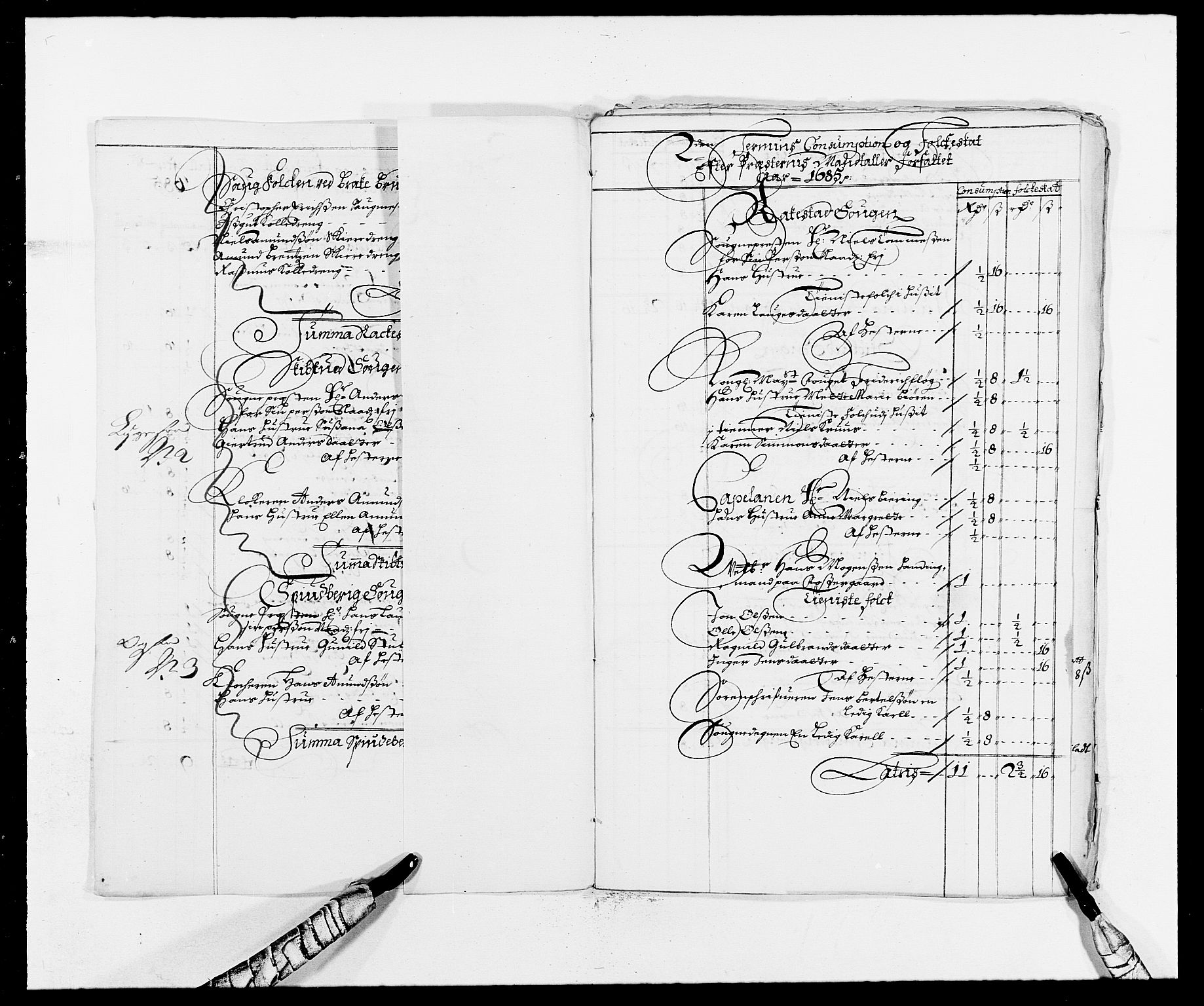 Rentekammeret inntil 1814, Reviderte regnskaper, Fogderegnskap, AV/RA-EA-4092/R05/L0275: Fogderegnskap Rakkestad, 1685-1686, s. 149