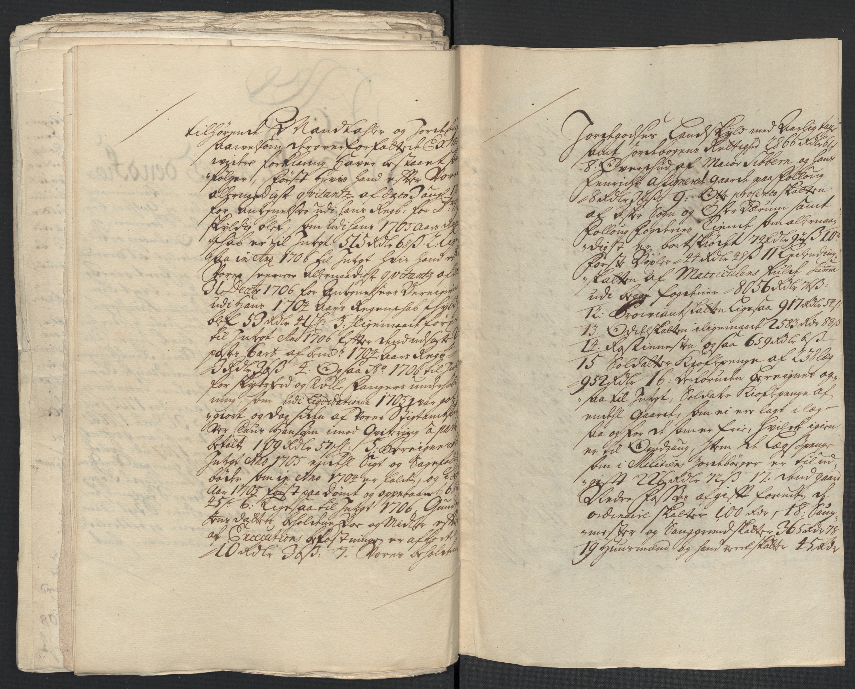 Rentekammeret inntil 1814, Reviderte regnskaper, Fogderegnskap, AV/RA-EA-4092/R10/L0446: Fogderegnskap Aker og Follo, 1705-1706, s. 376