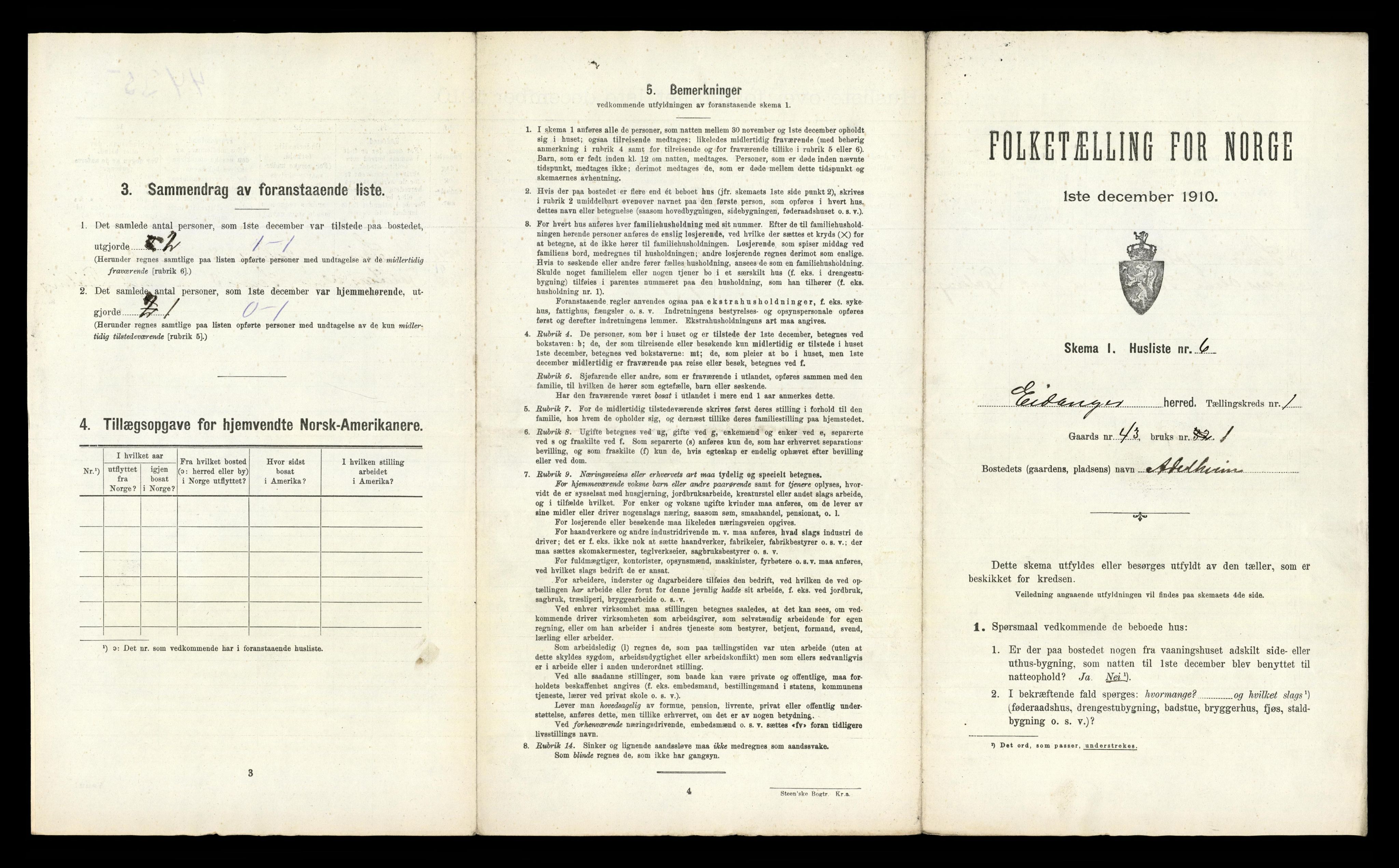 RA, Folketelling 1910 for 0813 Eidanger herred, 1910, s. 57