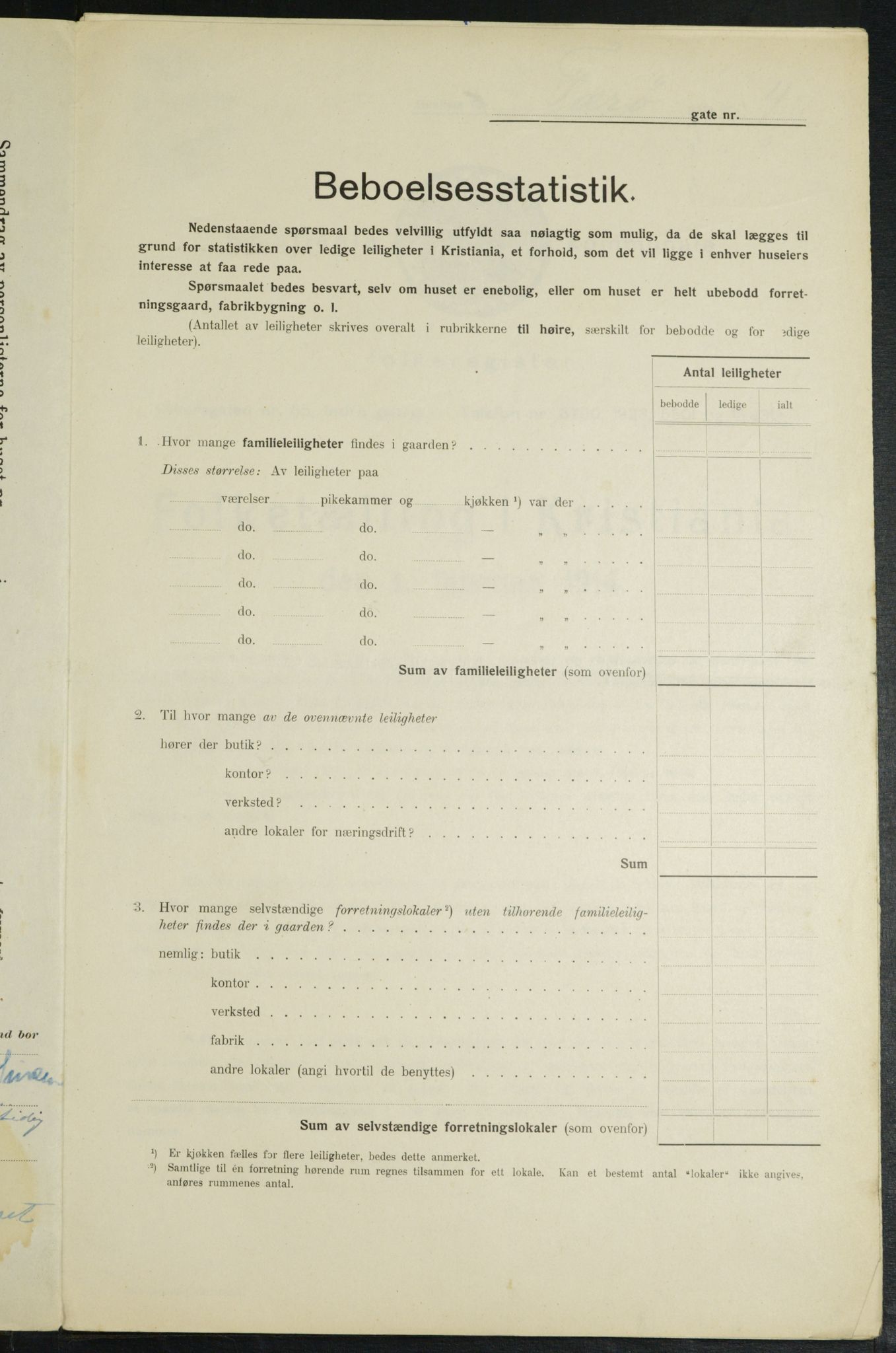 OBA, Kommunal folketelling 1.2.1914 for Kristiania, 1914, s. 2643