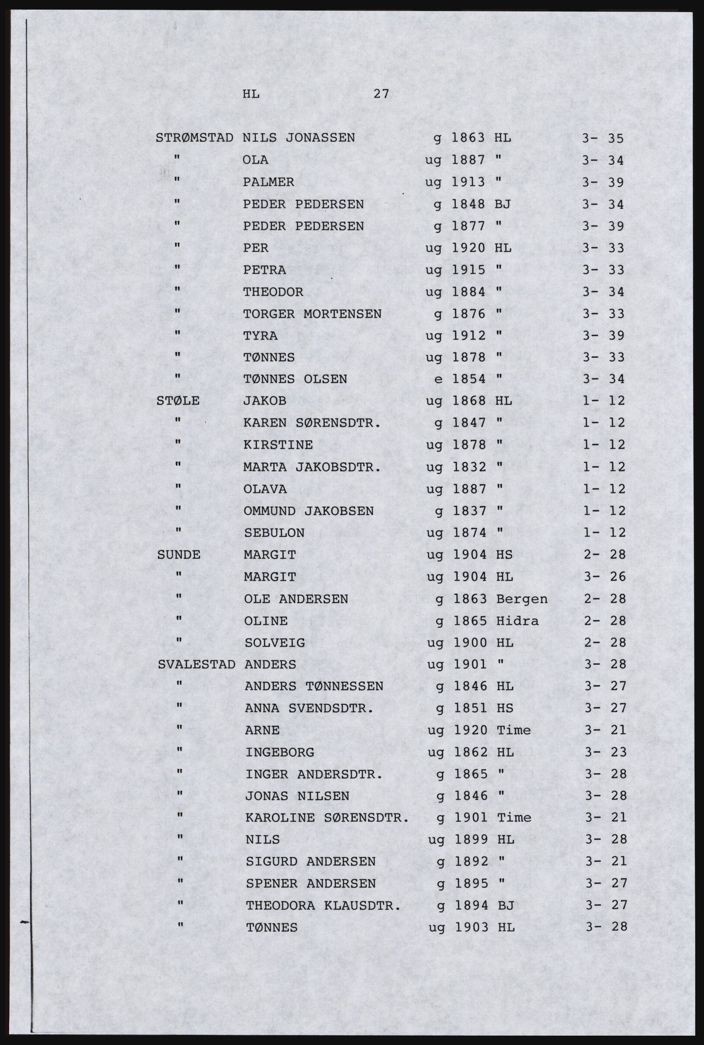 SAST, Avskrift av folketellingen 1920 for Dalane, 1920, s. 347