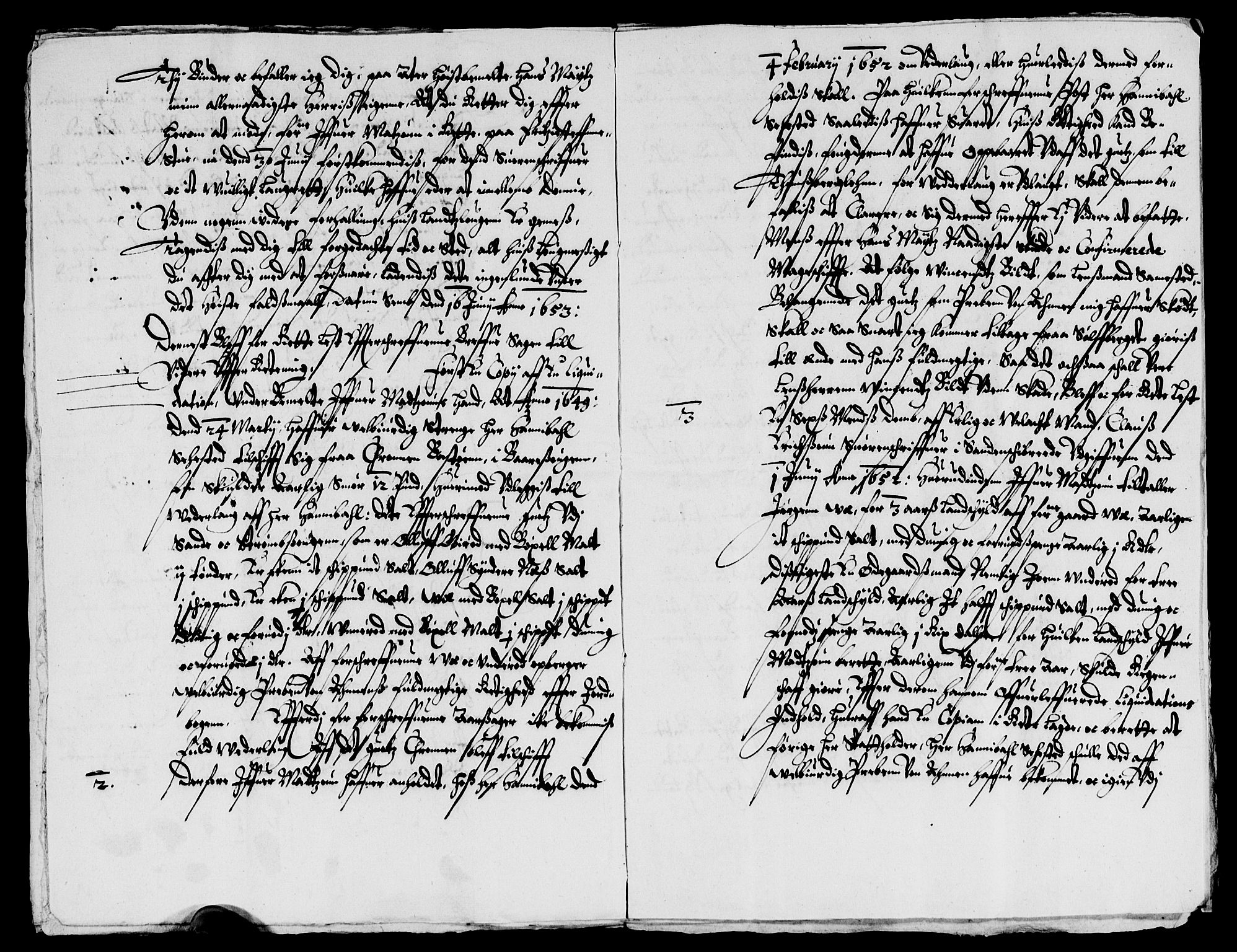 Rentekammeret inntil 1814, Reviderte regnskaper, Lensregnskaper, AV/RA-EA-5023/R/Rb/Rbo/L0031: Tønsberg len, 1651-1654