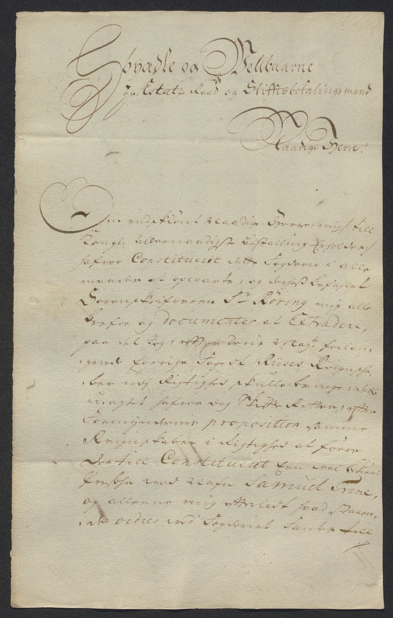 Kristiania stiftamt, AV/SAO-A-10386/E/Ed/Ede/L0005: Fogder, 1716, s. 142