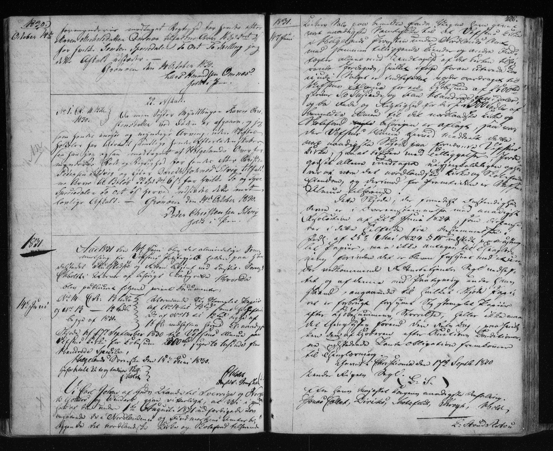 Helgeland sorenskriveri, SAT/A-0004/2/2C/L0008: Pantebok nr. 7, 1821-1832, s. 426