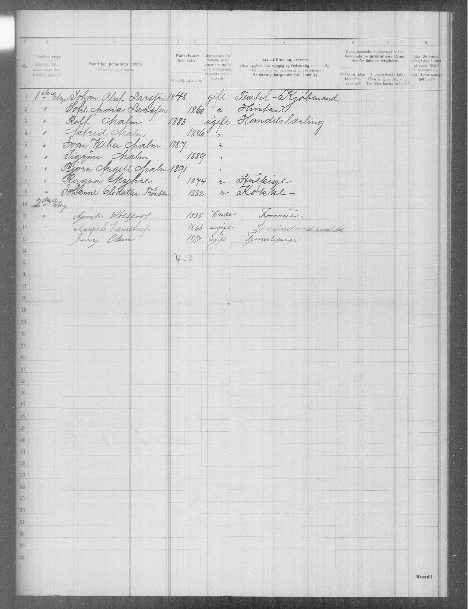 OBA, Kommunal folketelling 31.12.1902 for Kristiania kjøpstad, 1902, s. 6772