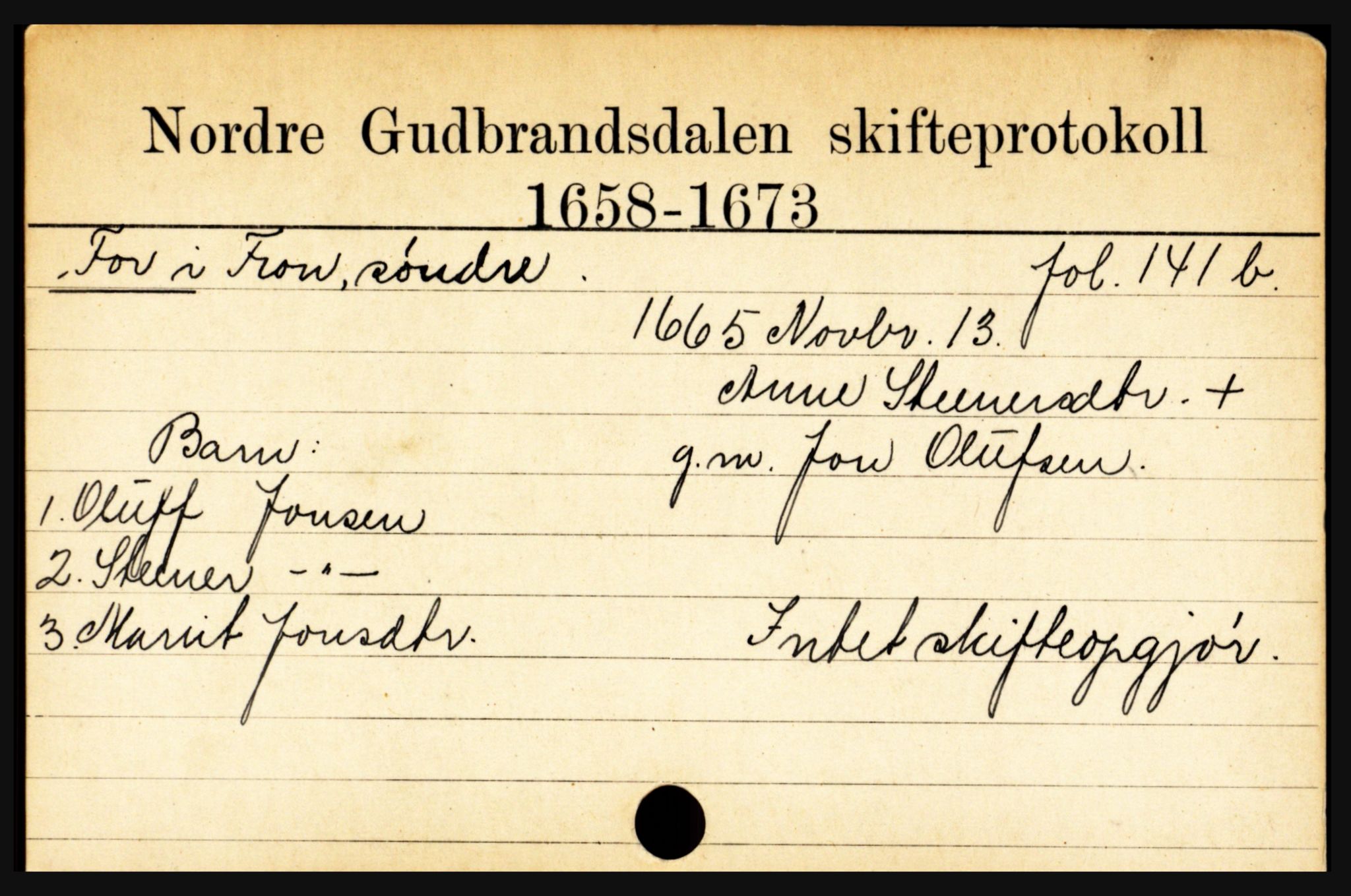 Sør-Gudbrandsdal tingrett, SAH/TING-004/J, 1658-1885, s. 2975
