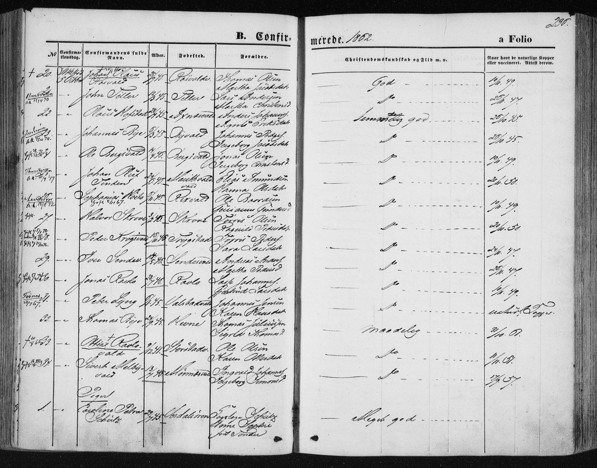 Ministerialprotokoller, klokkerbøker og fødselsregistre - Nord-Trøndelag, AV/SAT-A-1458/723/L0241: Ministerialbok nr. 723A10, 1860-1869, s. 236