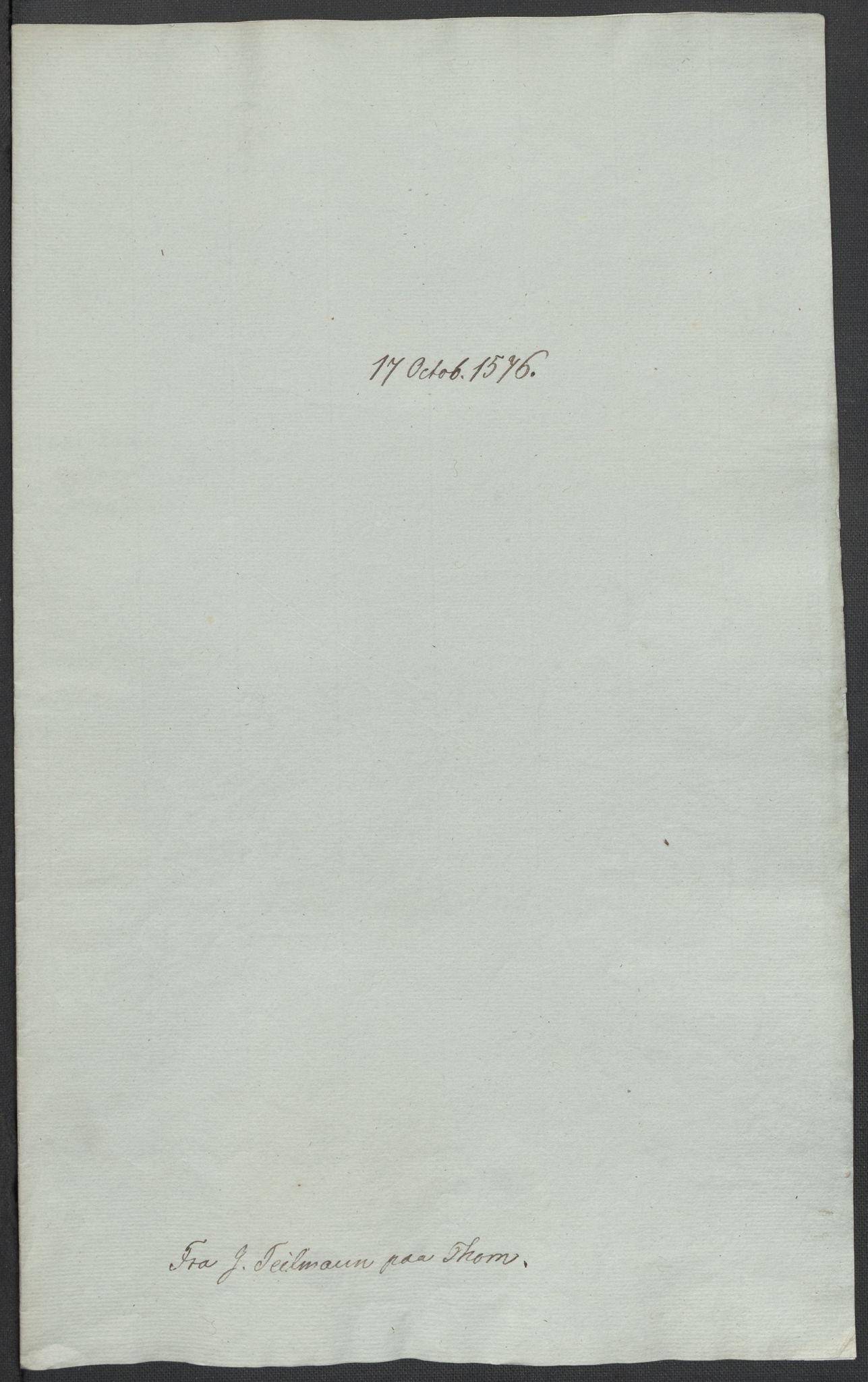 Riksarkivets diplomsamling, AV/RA-EA-5965/F02/L0079: Dokumenter, 1576-1577, s. 30