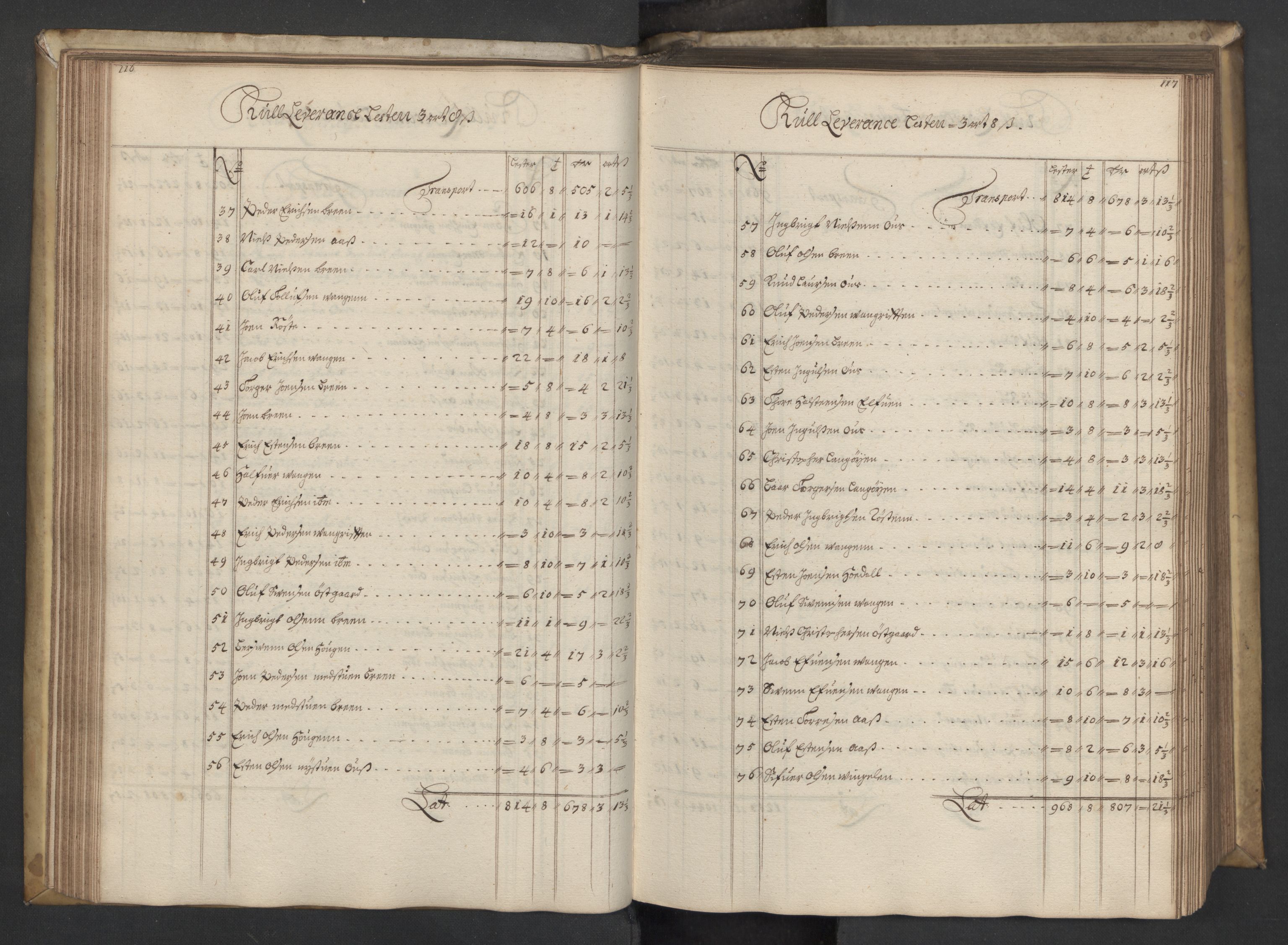 Røros kobberverk, AV/SAT-PA-0211/1/08/L0013: 8.1.12 Bergregnskap, 1694, s. 116-117