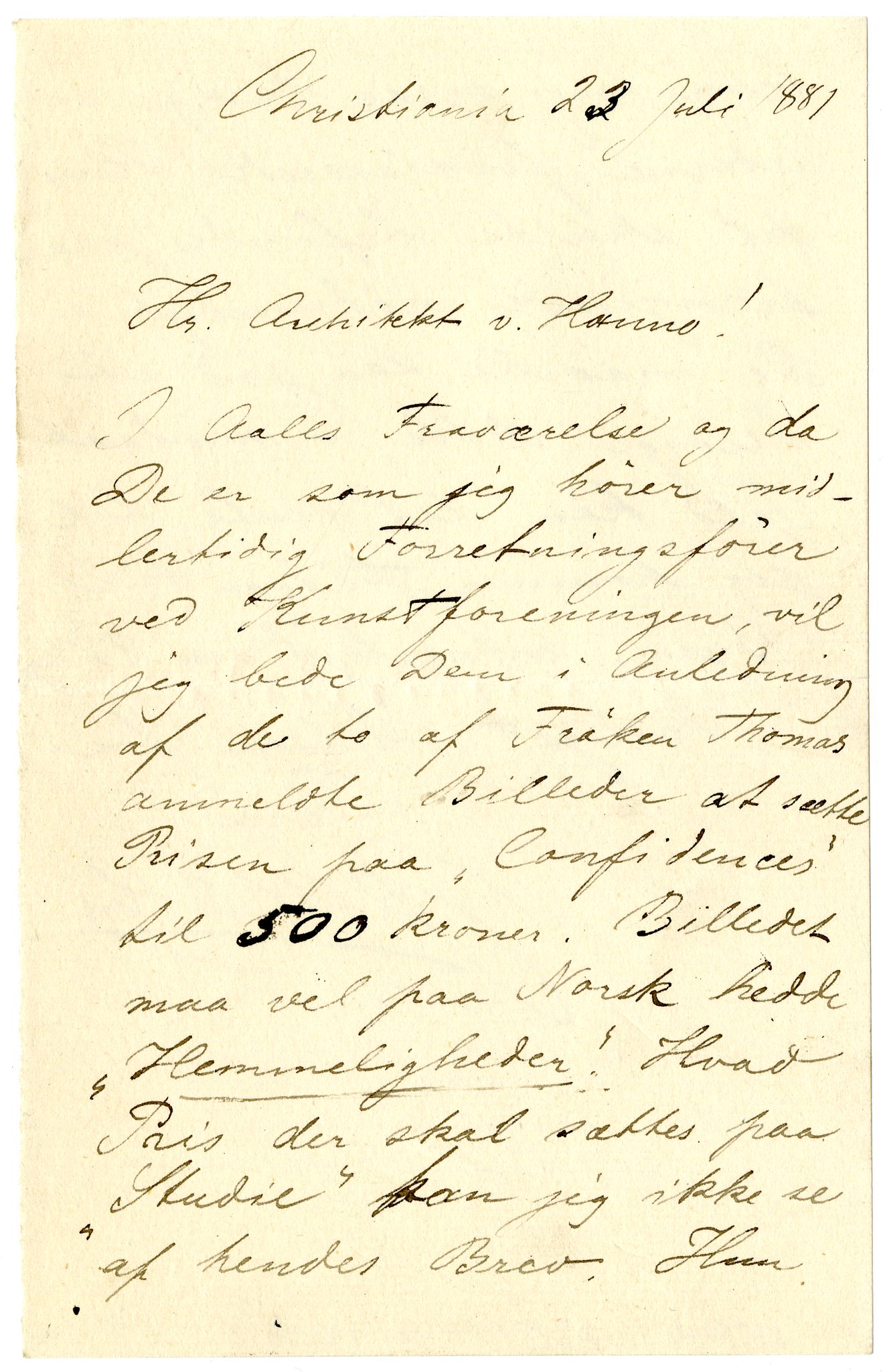 Diderik Maria Aalls brevsamling, NF/Ark-1023/F/L0001: D.M. Aalls brevsamling. A - B, 1738-1889, s. 547