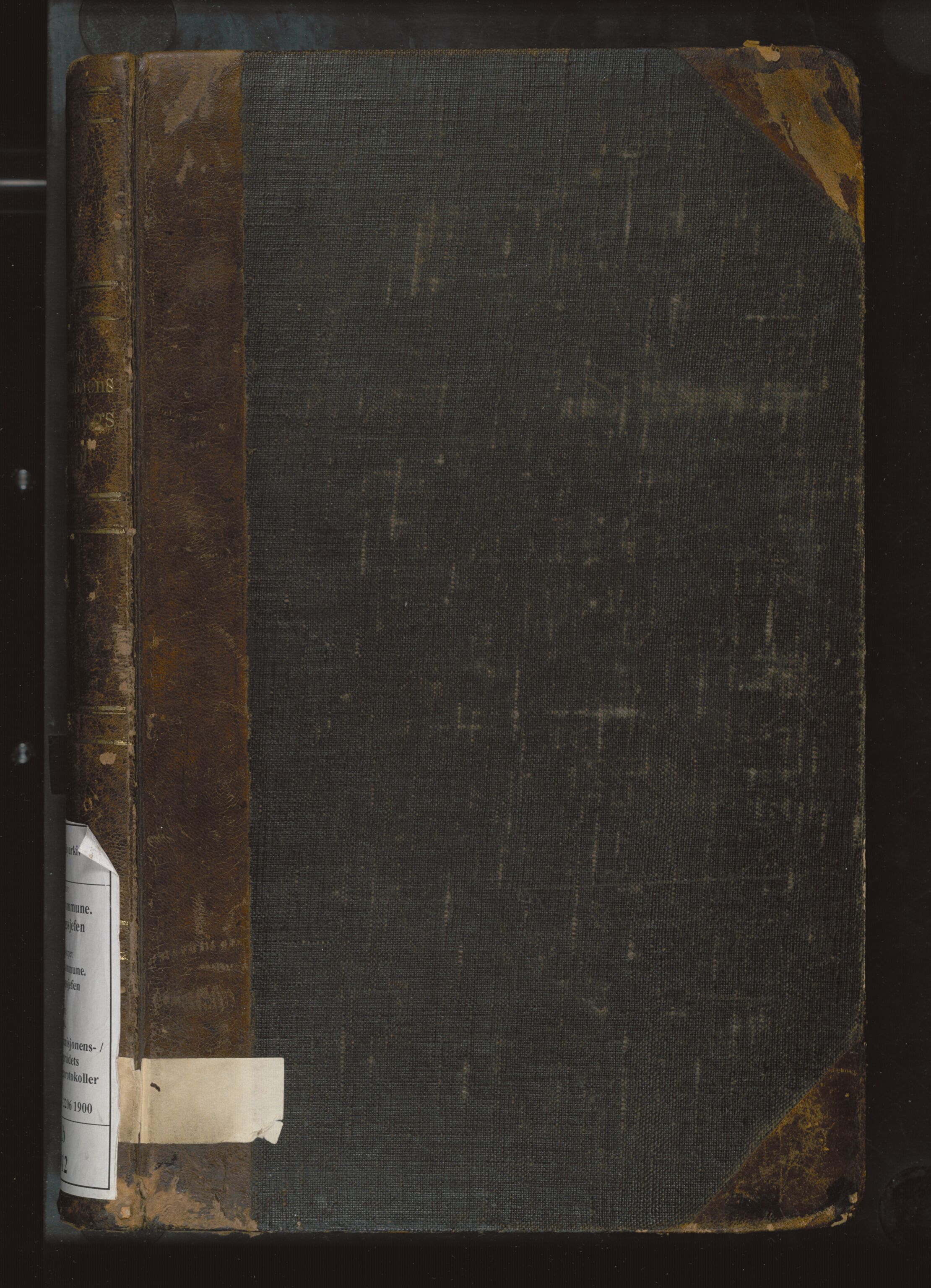 Bergen kommune. Bygningssjefen, BBA/A-0430.1/A/Ab/L0012: Forhandlingsprotokoll, 1898-1900