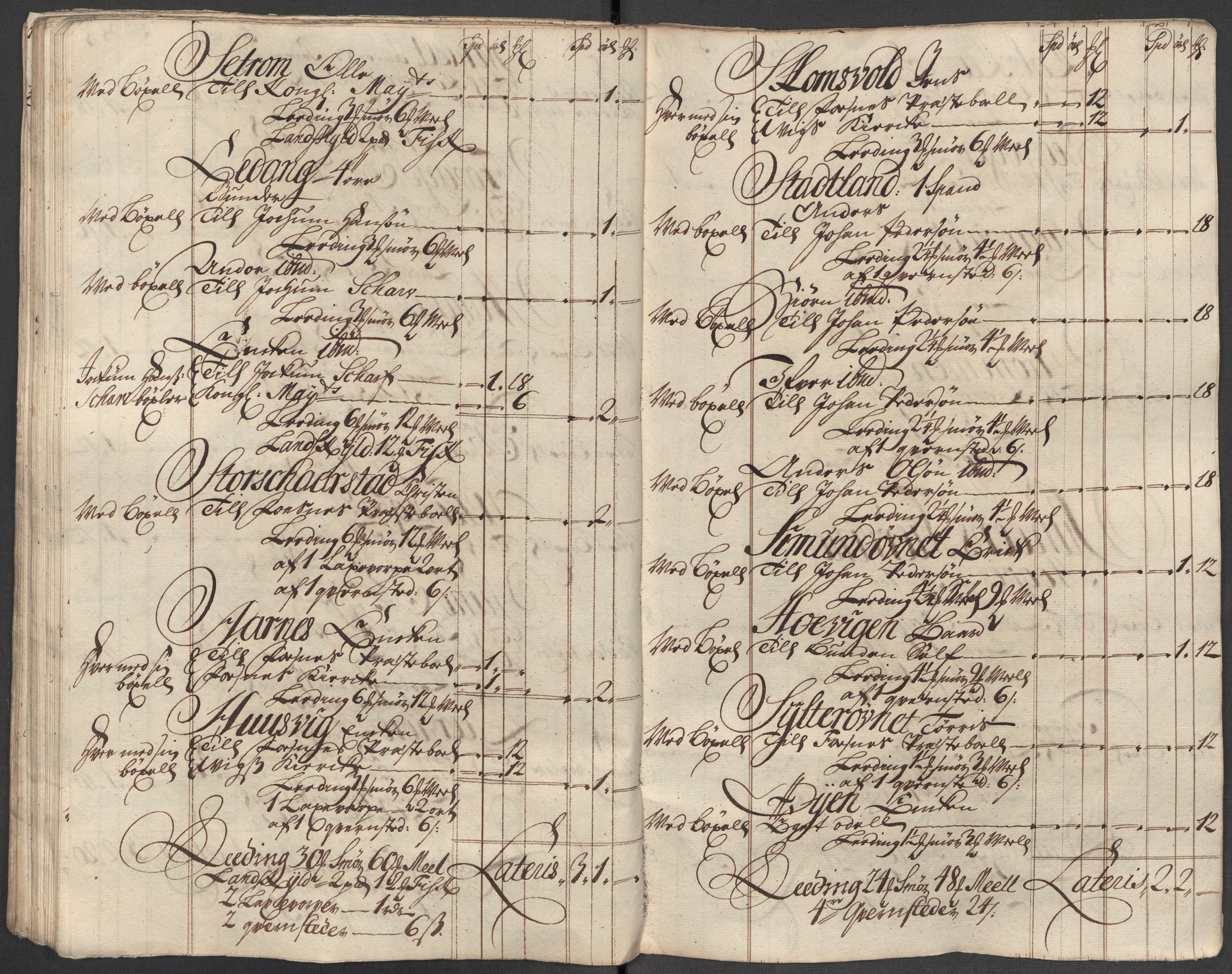 Rentekammeret inntil 1814, Reviderte regnskaper, Fogderegnskap, AV/RA-EA-4092/R64/L4436: Fogderegnskap Namdal, 1715, s. 87