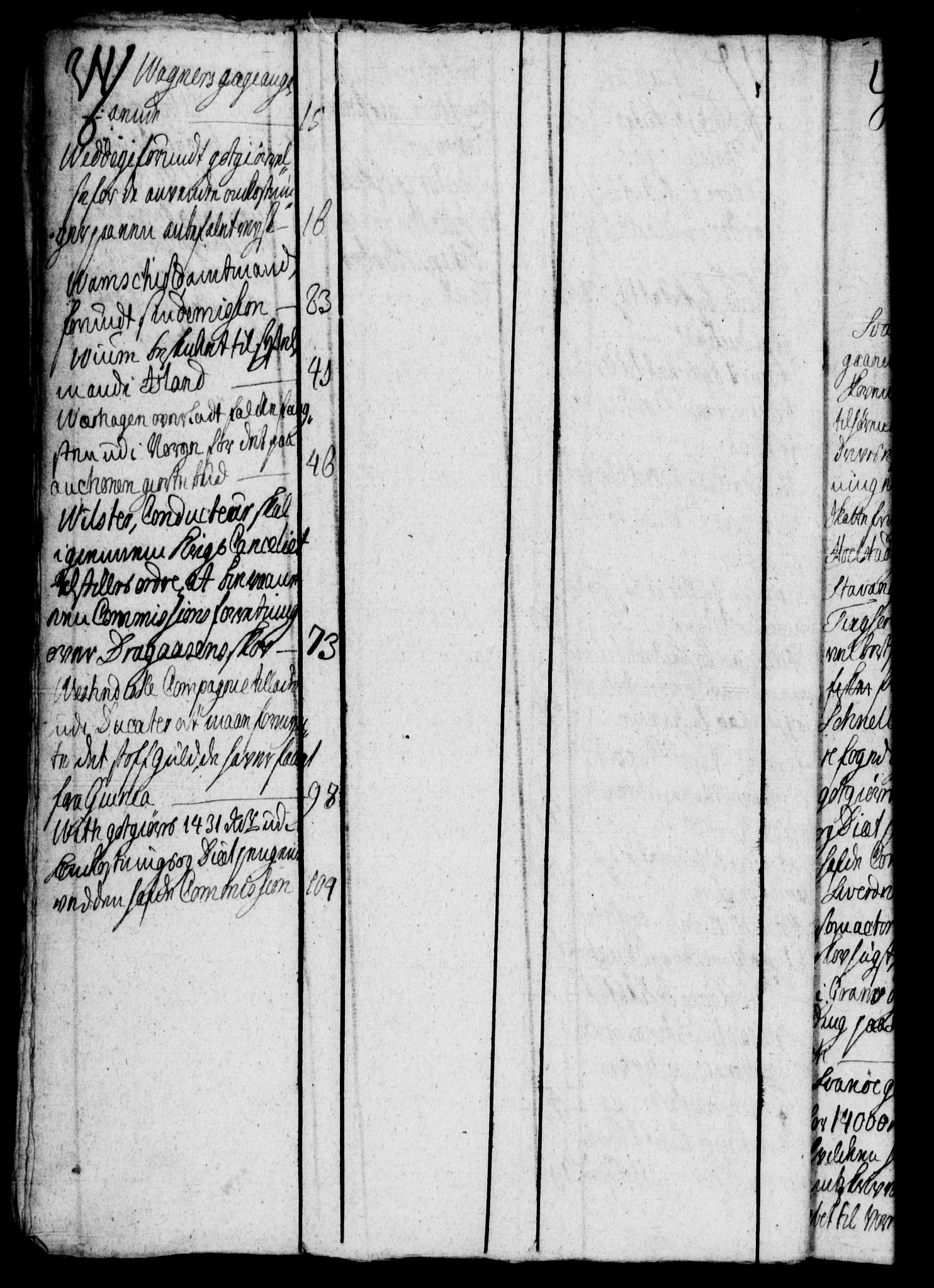 Rentekammeret, Kammerkanselliet, RA/EA-3111/G/Gf/Gfb/L0001: Register til norske relasjons- og resolusjonsprotokoller (merket RK 52.96), 1720-1749, s. 446