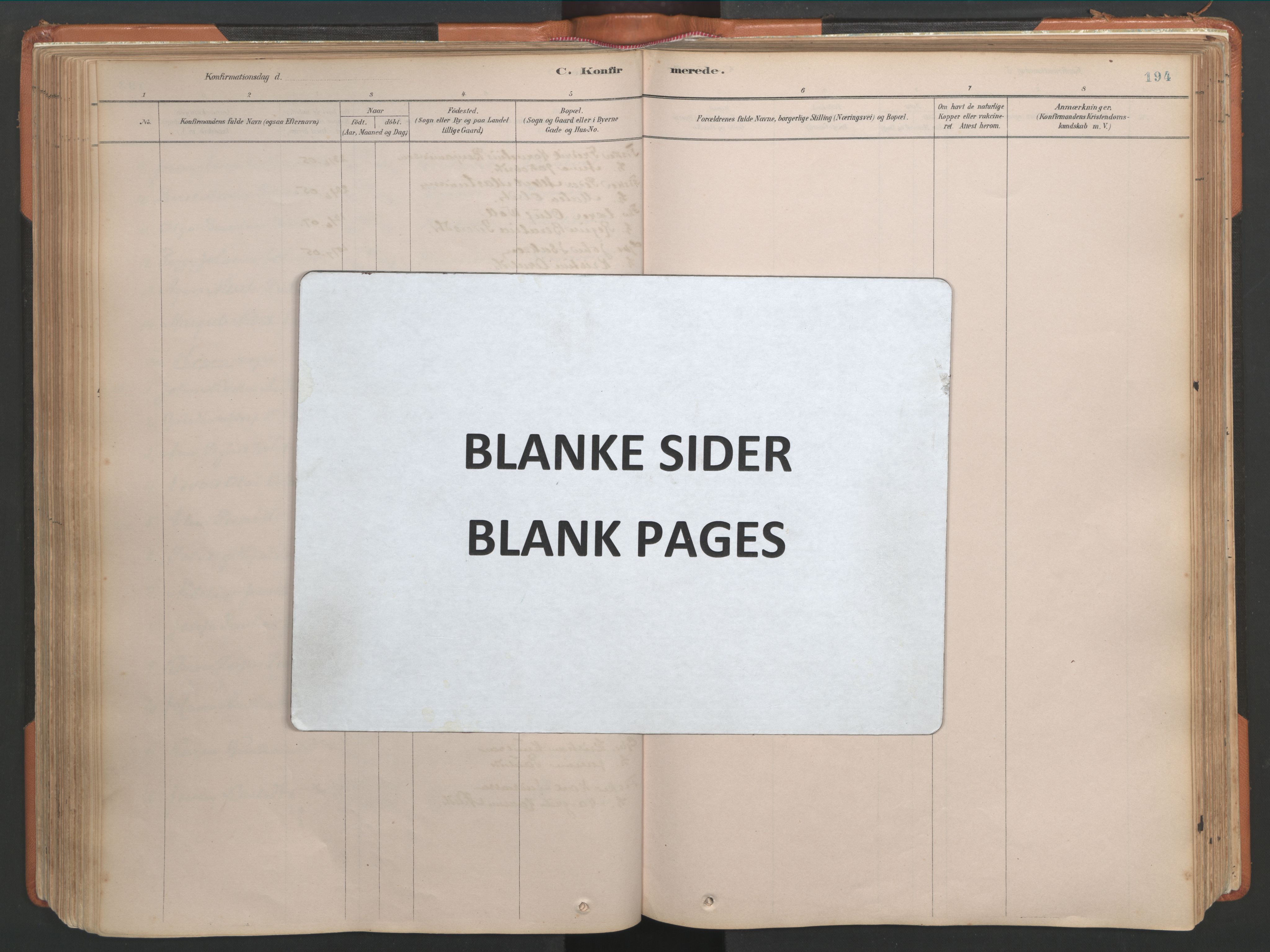 Ministerialprotokoller, klokkerbøker og fødselsregistre - Møre og Romsdal, AV/SAT-A-1454/581/L0941: Ministerialbok nr. 581A09, 1880-1919, s. 194