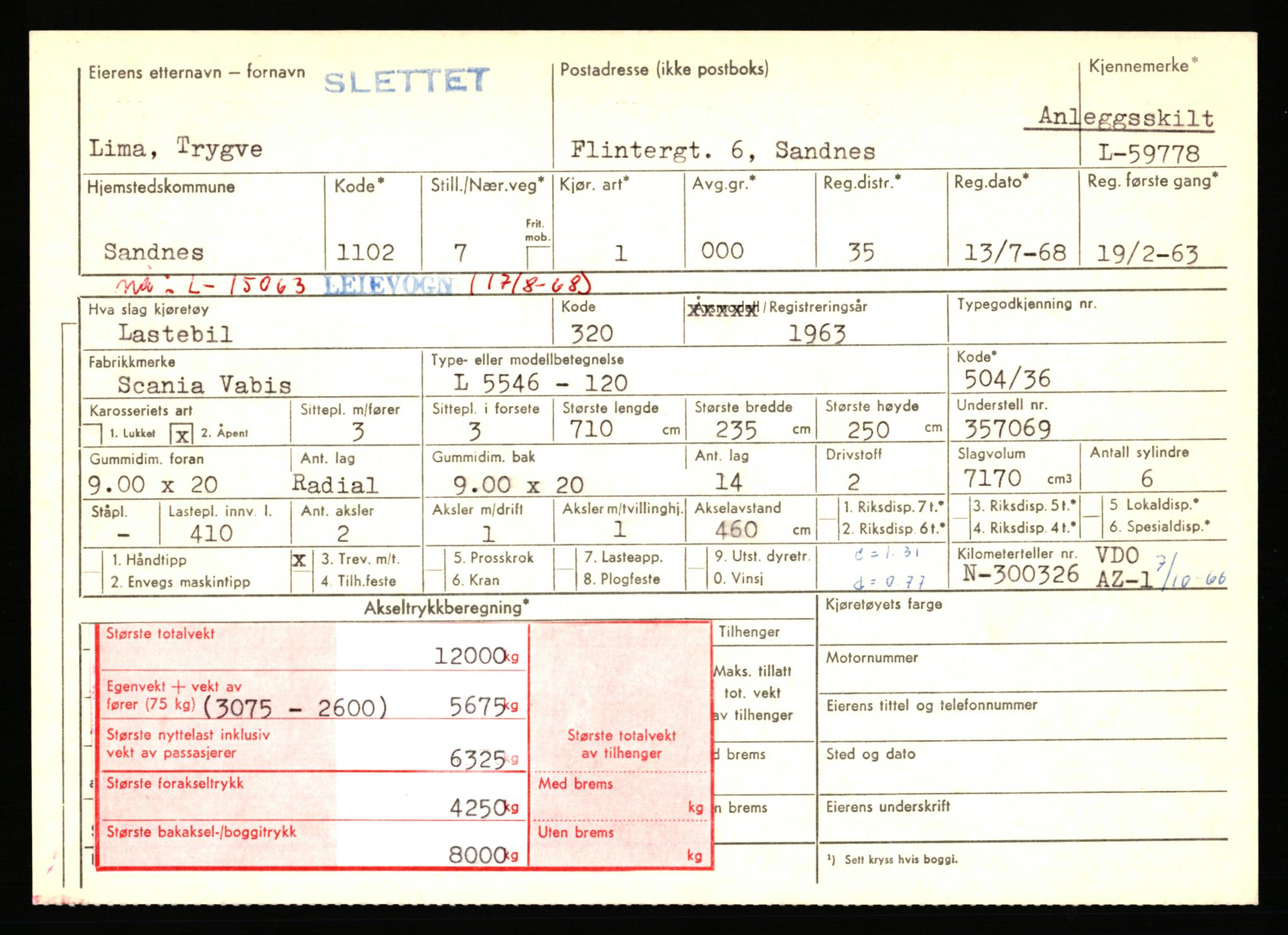 Stavanger trafikkstasjon, AV/SAST-A-101942/0/F/L0058: L-58000 - L-59999, 1930-1971, s. 2257