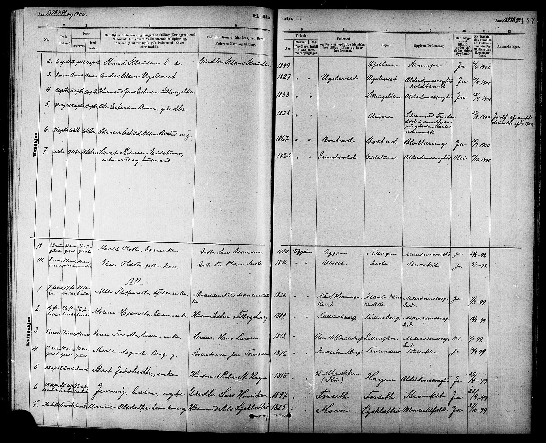 Ministerialprotokoller, klokkerbøker og fødselsregistre - Sør-Trøndelag, AV/SAT-A-1456/618/L0452: Klokkerbok nr. 618C03, 1884-1906, s. 147