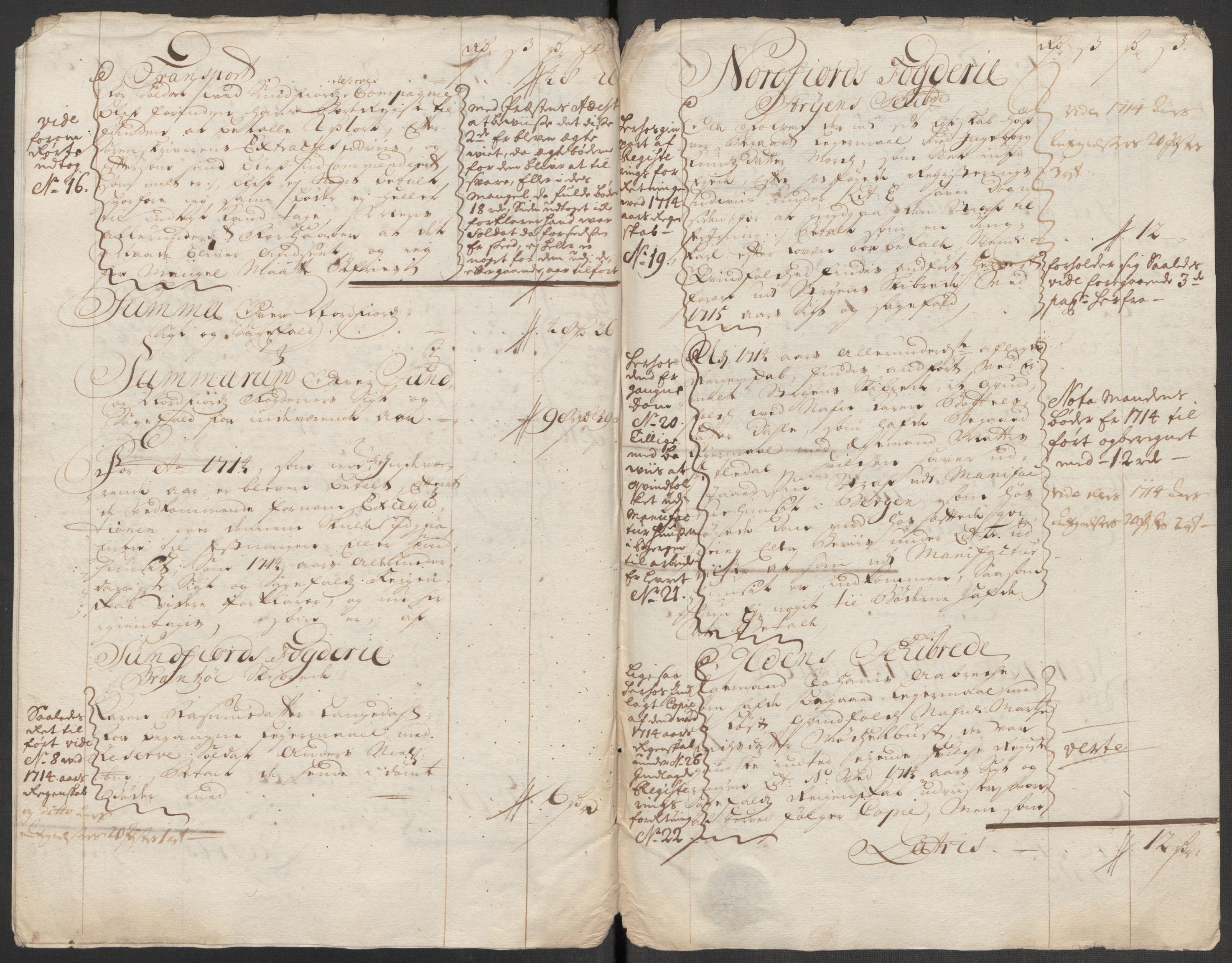 Rentekammeret inntil 1814, Reviderte regnskaper, Fogderegnskap, AV/RA-EA-4092/R53/L3439: Fogderegnskap Sunn- og Nordfjord, 1715, s. 378