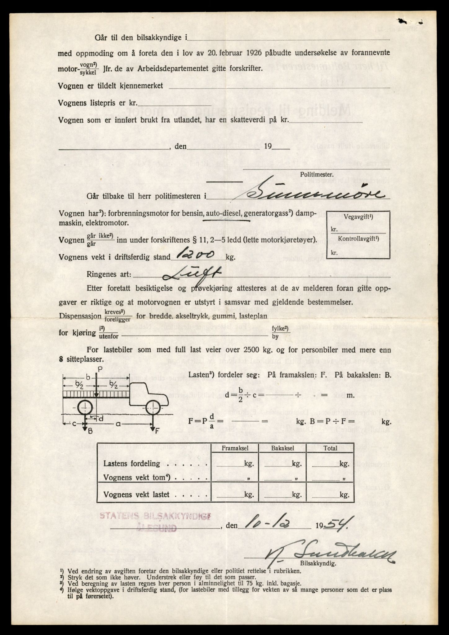 Møre og Romsdal vegkontor - Ålesund trafikkstasjon, AV/SAT-A-4099/F/Fe/L0042: Registreringskort for kjøretøy T 13906 - T 14079, 1927-1998, s. 1322