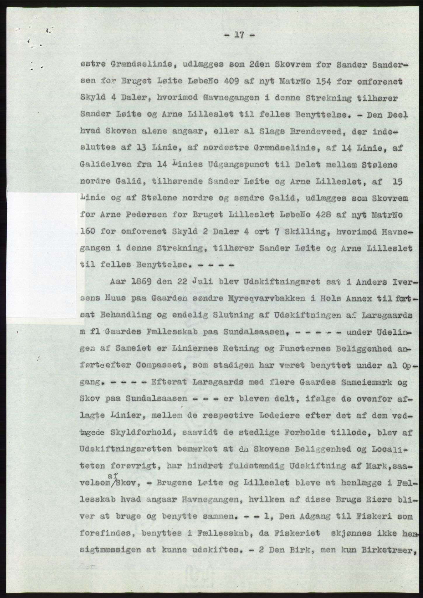 Statsarkivet i Kongsberg, AV/SAKO-A-0001/E/Ee/L0008: Avskrifter, SAO jnr. 1203/1956 - 344/1957, 1956-1957, s. 246