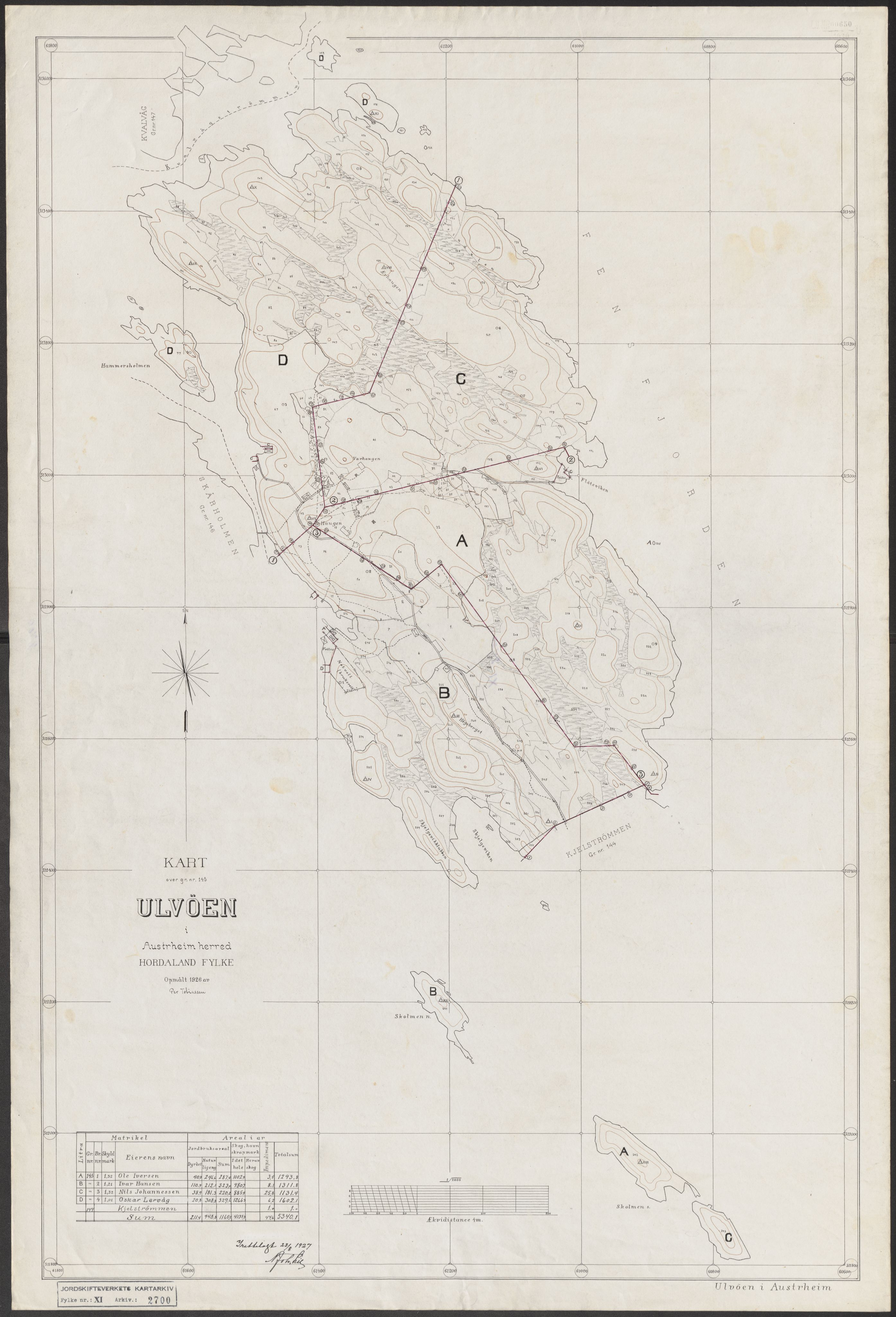 Jordskifteverkets kartarkiv, RA/S-3929/T, 1859-1988, s. 3043