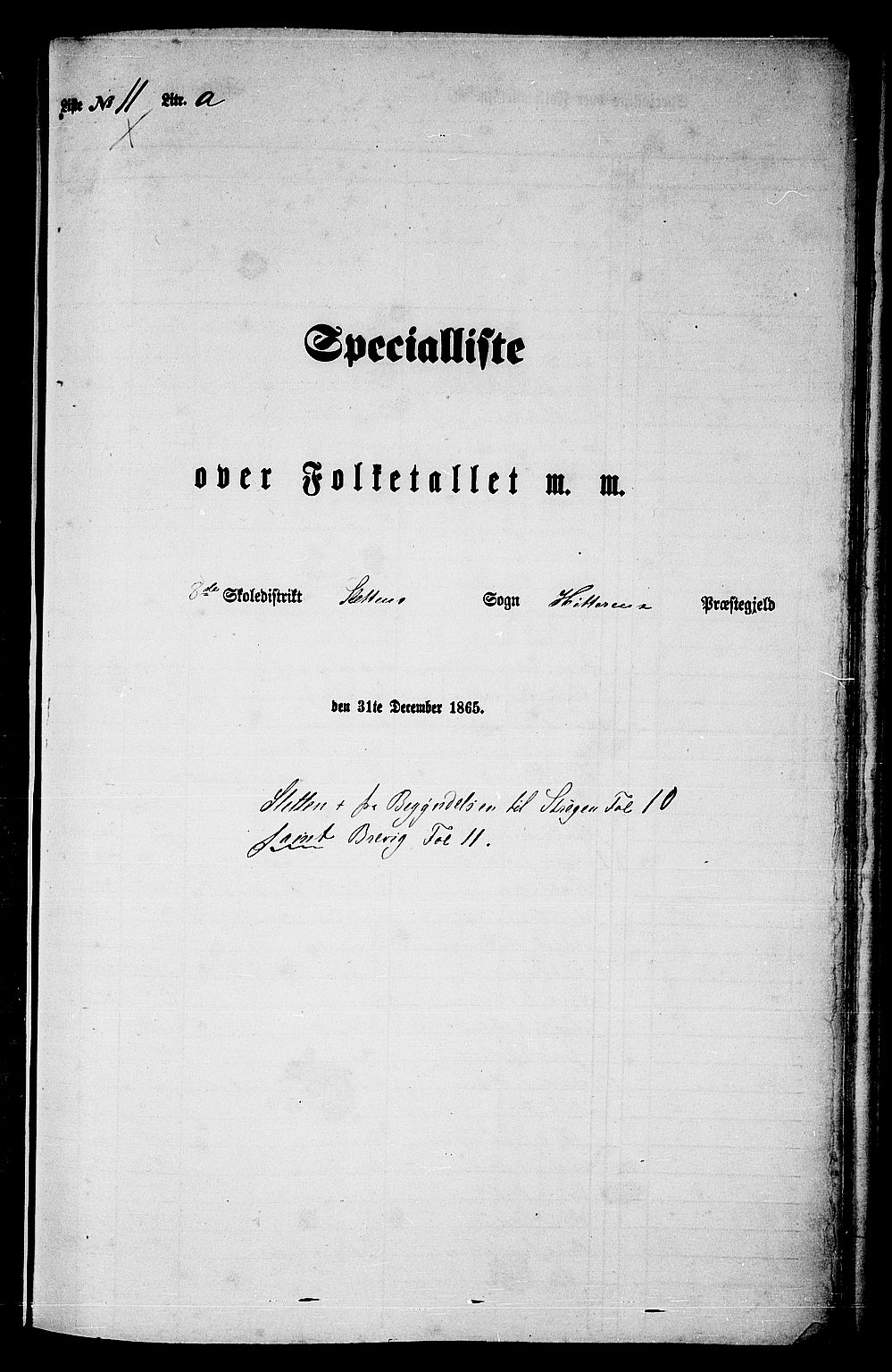 RA, Folketelling 1865 for 1617P Hitra prestegjeld, 1865, s. 194