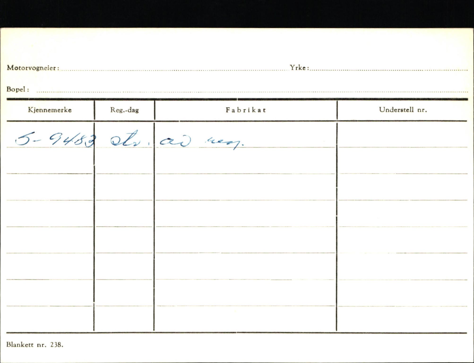 Statens vegvesen, Sogn og Fjordane vegkontor, AV/SAB-A-5301/4/F/L0132: Eigarregister Askvoll A-Å. Balestrand A-Å, 1945-1975, s. 815