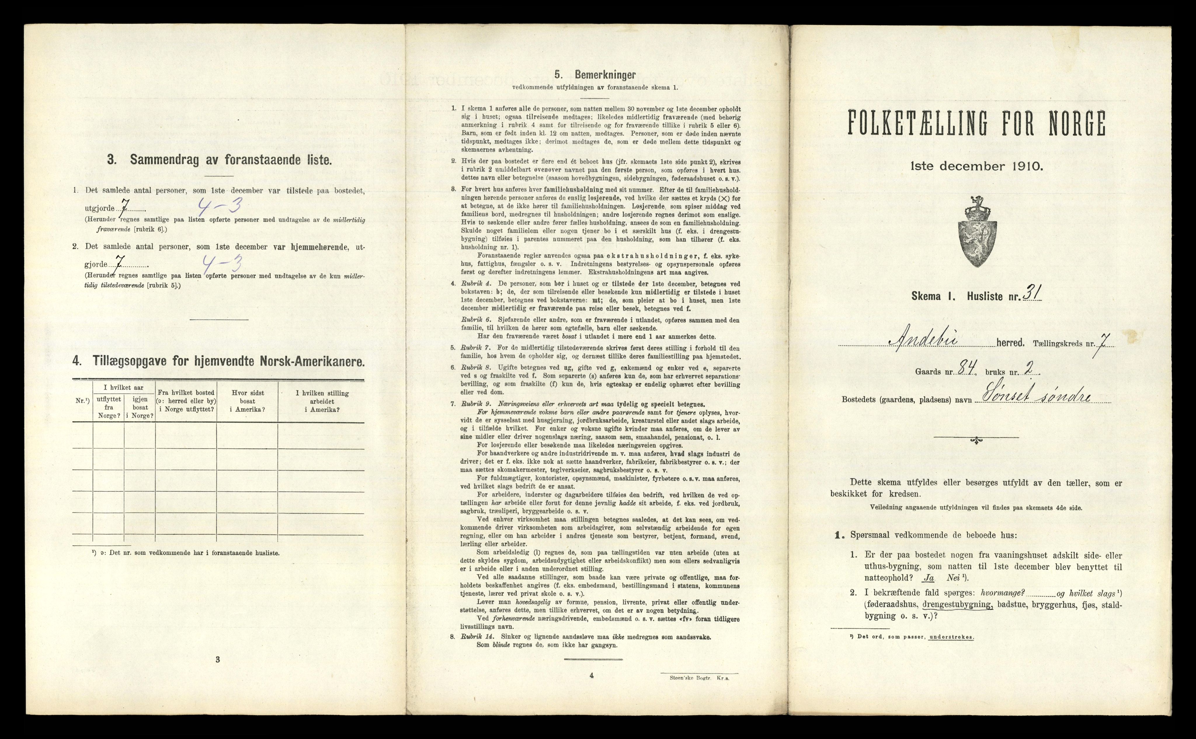 RA, Folketelling 1910 for 0719 Andebu herred, 1910, s. 669