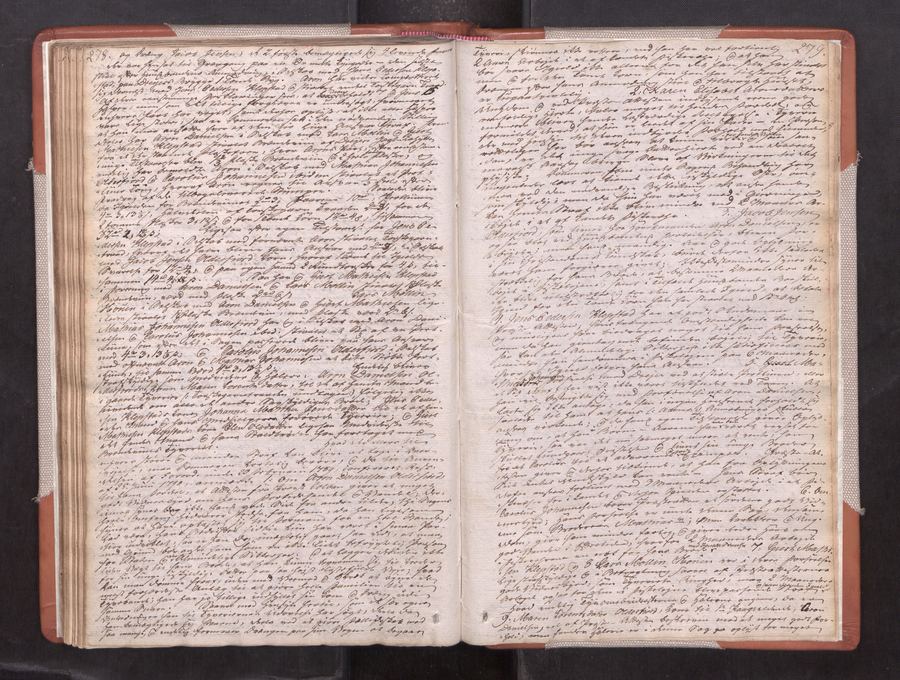 Vesterålen sorenskriveri, AV/SAT-A-4180/1/1/1A/L0016: Tingbok, 1808-1810, s. 278-279